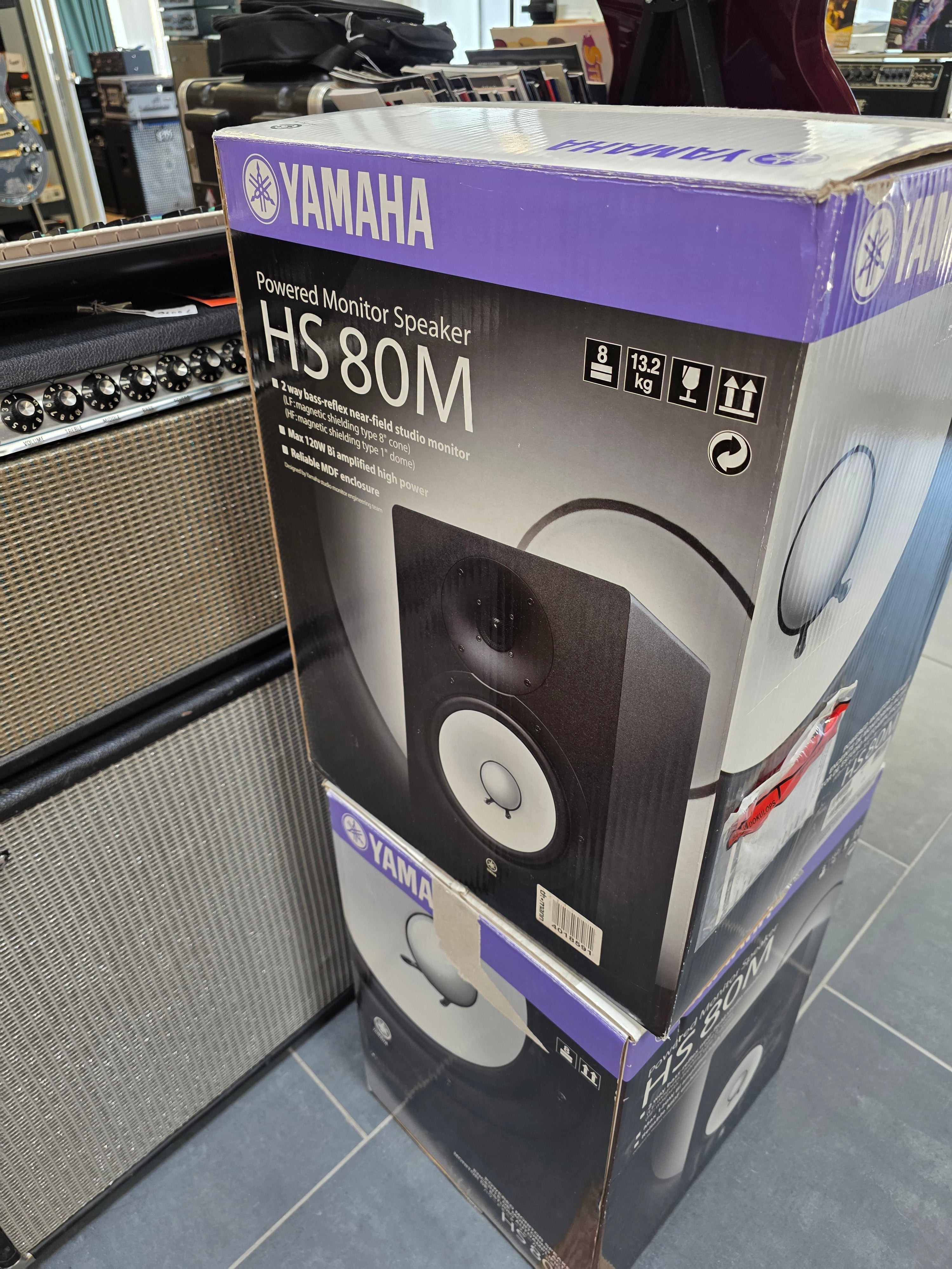 ペア　モニタースピーカー 80M HS YAMAHA YAMAHA 【公式通販】 モニタースピーカー ペア 80M HS 配信機器・PA機器・レコーディング機器