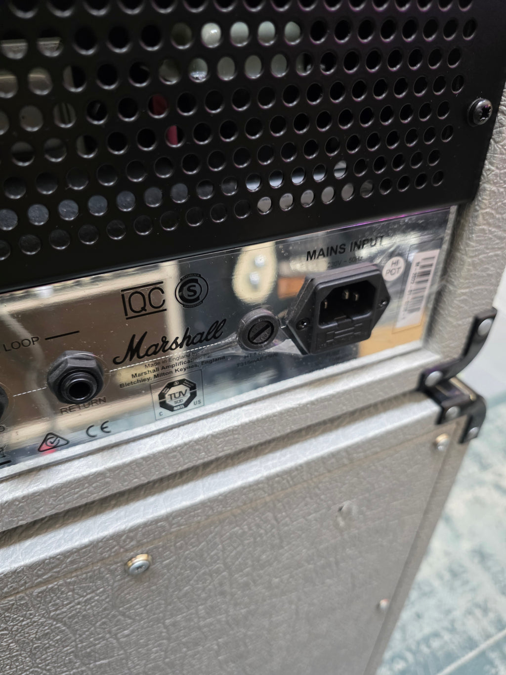 Marshall Studio Jubilee 2525H "Silver Jubilee" 20-Watt Guitar Amp Head w/ Marshall 2536A Silver Jubilee 2x12"