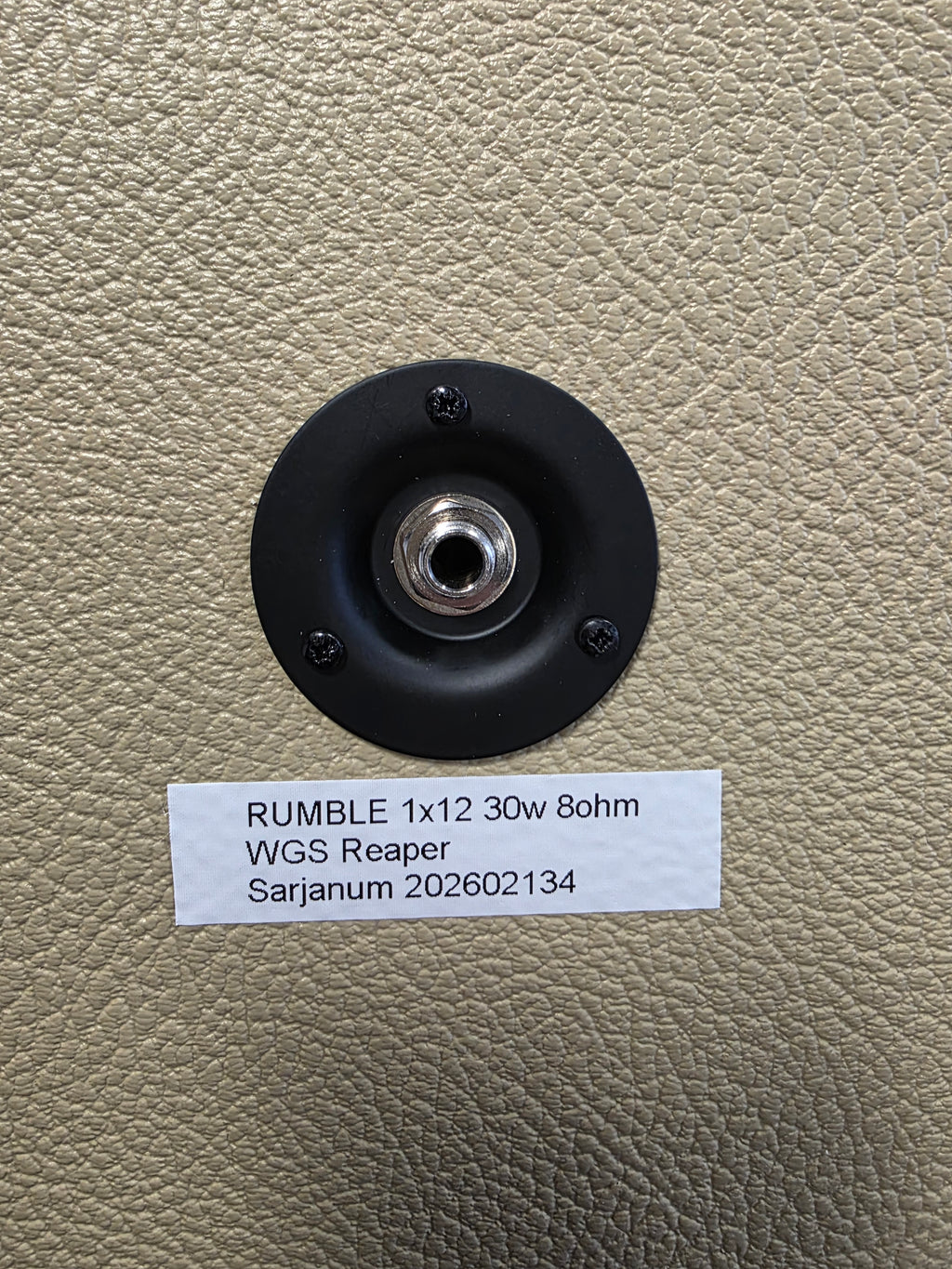 Rumble 1x12 WGS Reaper 30w 8ohm
