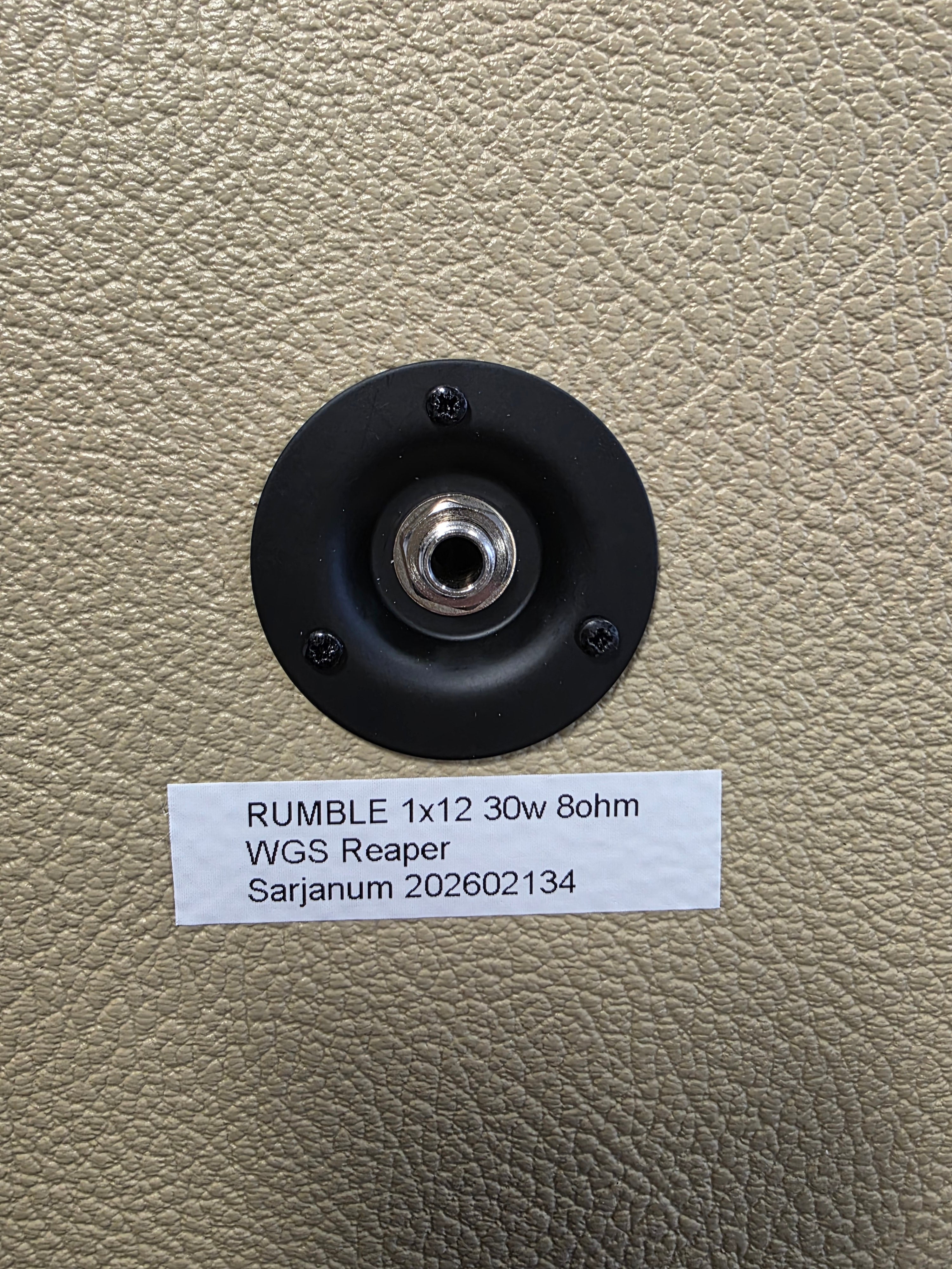 Rumble 1x12 WGS Reaper 30w 8ohm