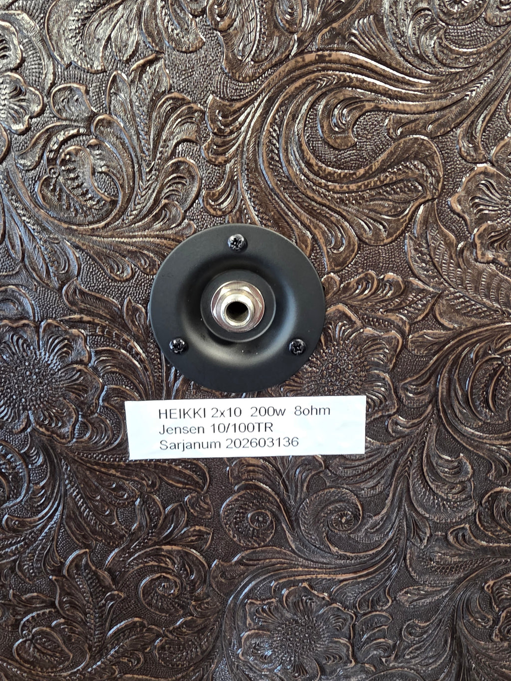 Heikki 2x10 200w 8ohm Jensen 10/100TR