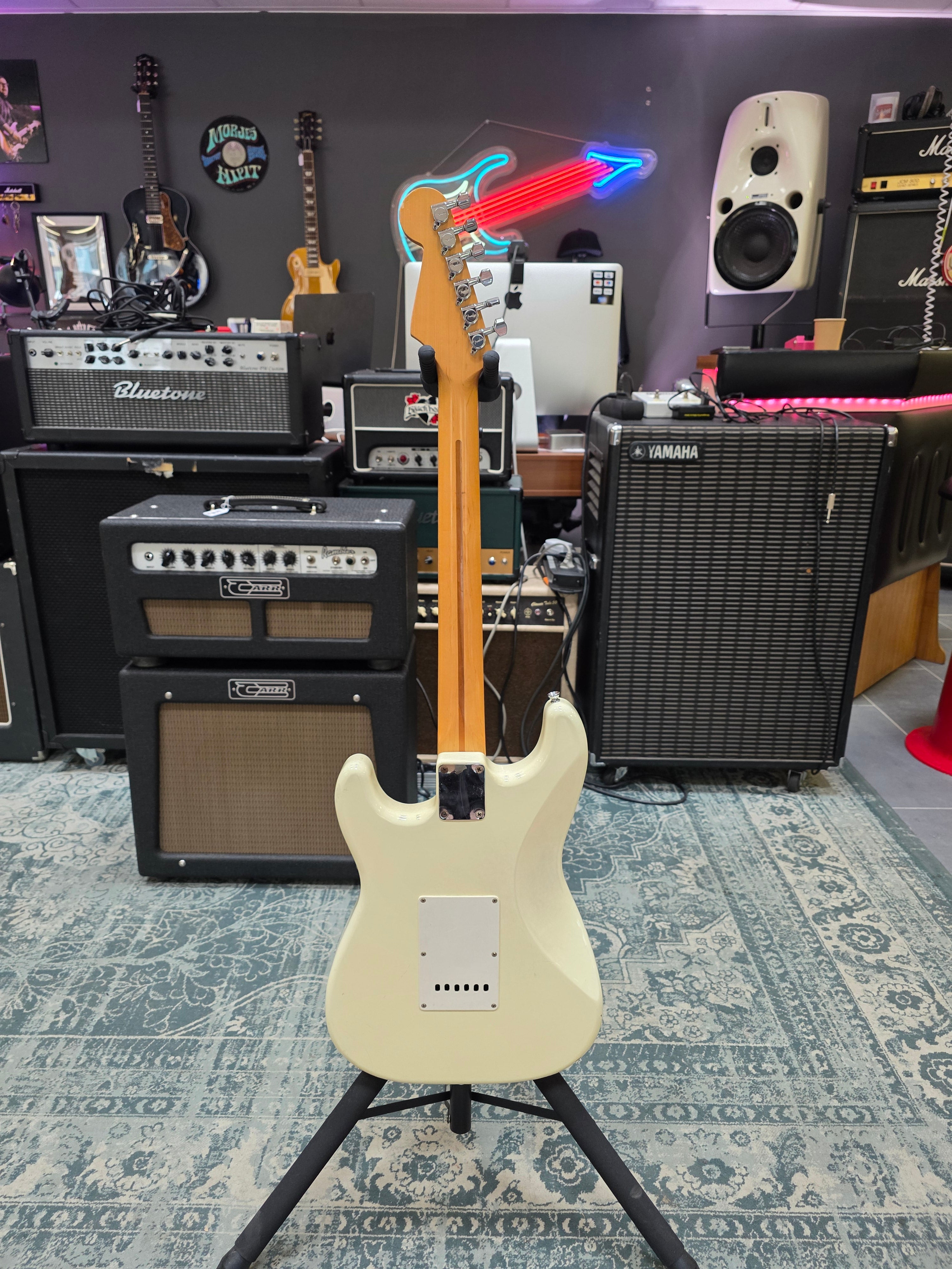 Fender Standard Stratocaster 1991 Olympic White Made in Mexico