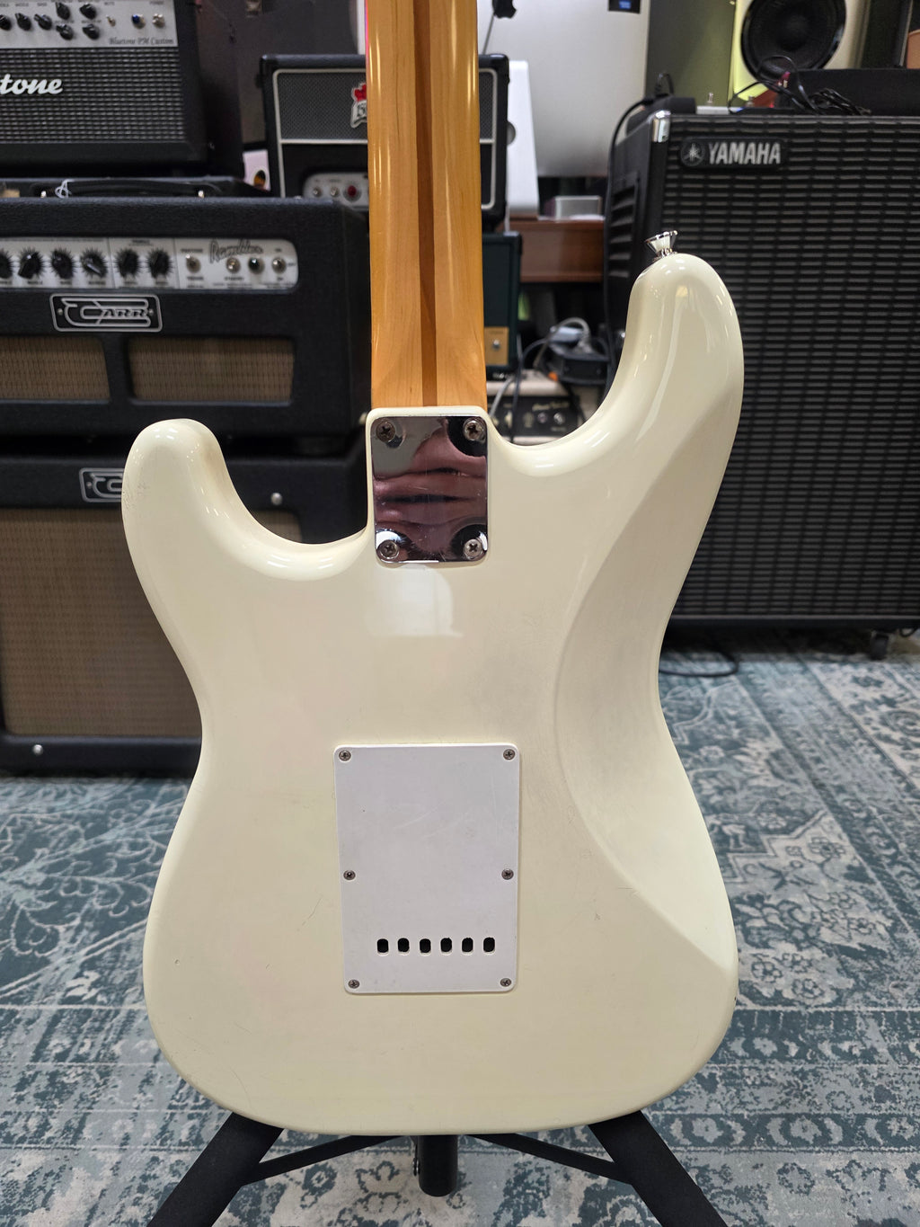 Fender Standard Stratocaster 1991 Olympic White Made in Mexico