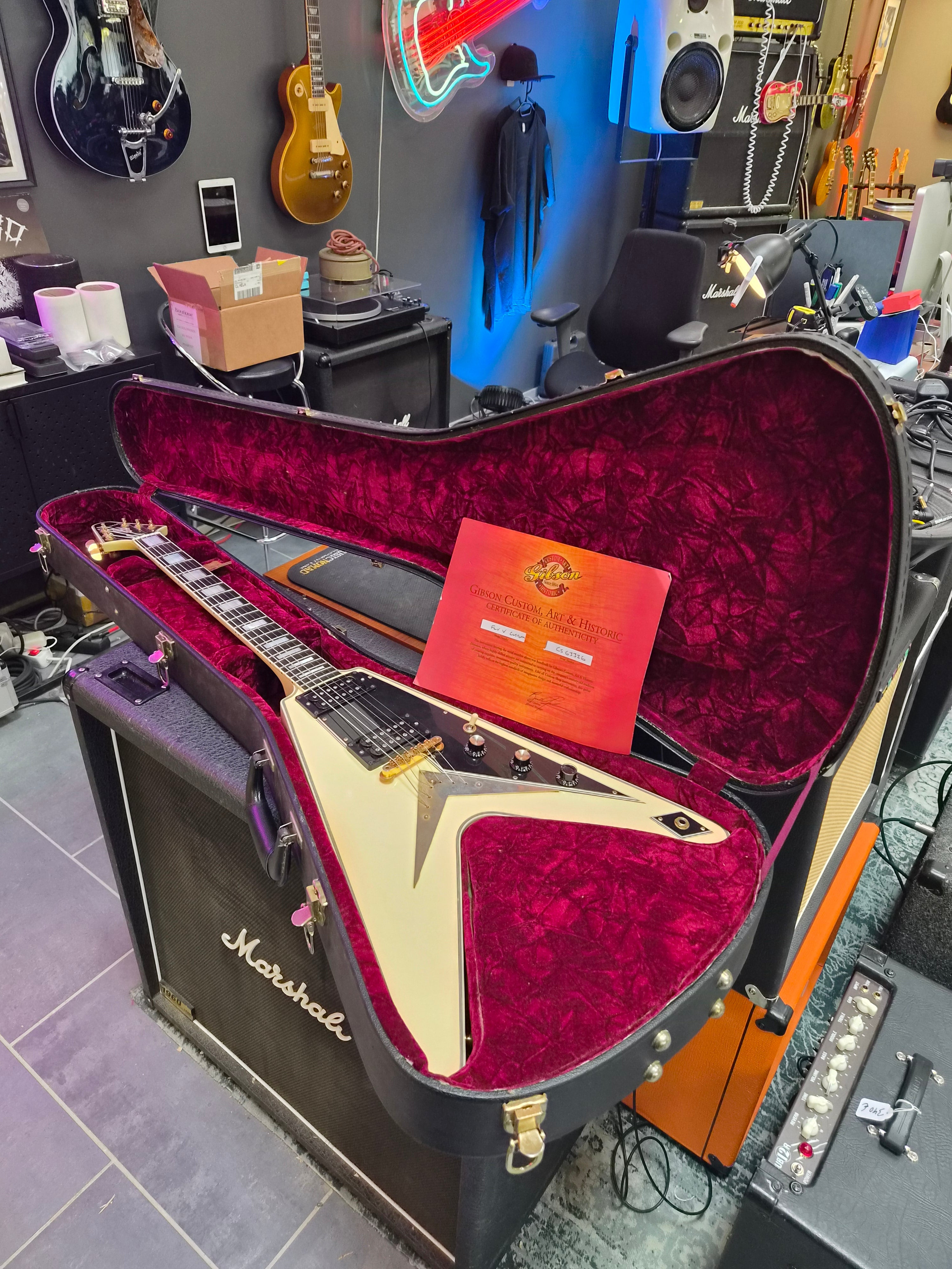 Gibson Custom Shop Flying V Custom 2006 Ex-Esa Holopainen of Amorphis