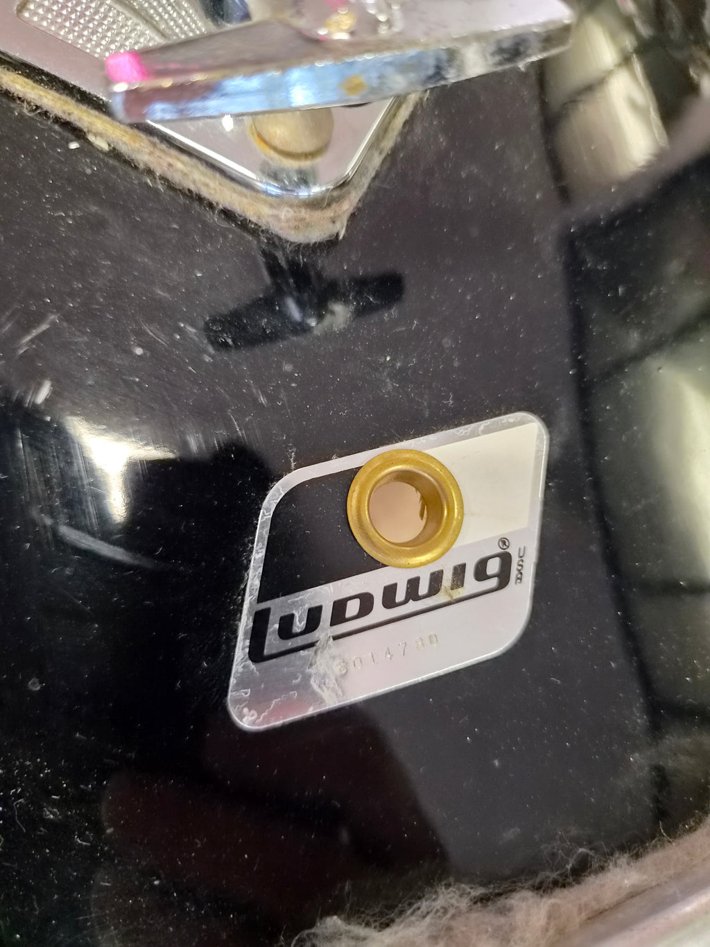 Ludwig Rocker Shell Set 22x14", 12x8", 14x10" and 16x16" with full hardware