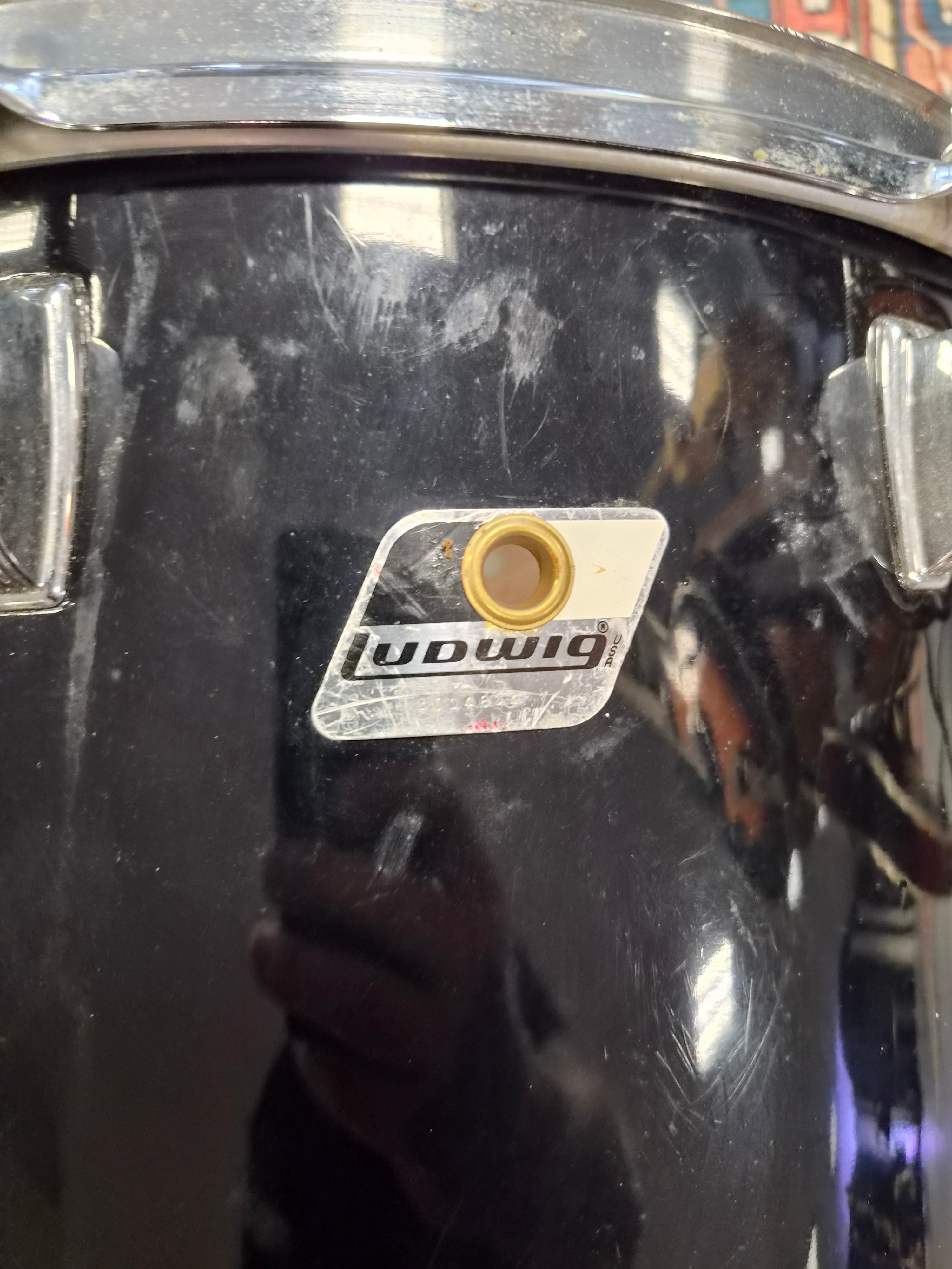 Ludwig Rocker Shell Set 22x14", 12x8", 14x10" and 16x16" with full hardware