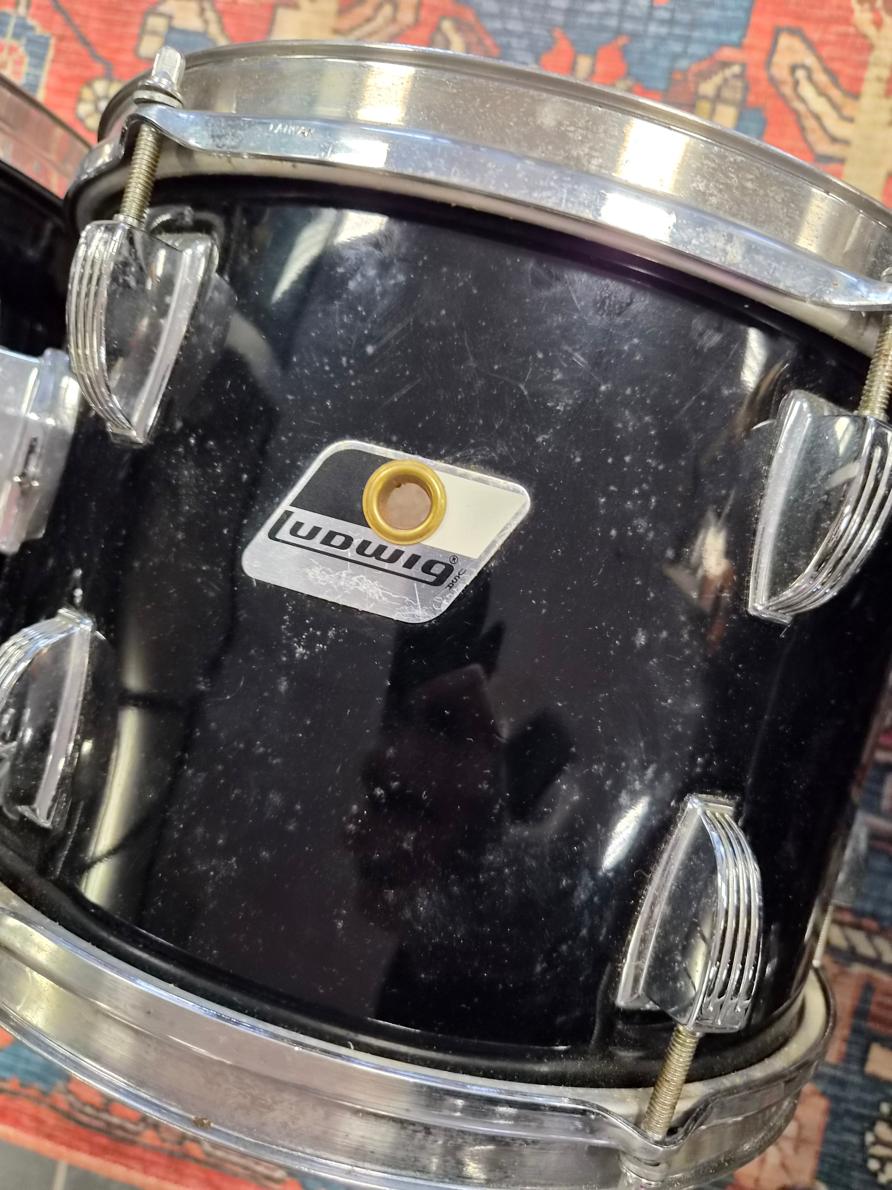 Ludwig Rocker Shell Set 22x14", 12x8", 14x10" and 16x16" with full hardware