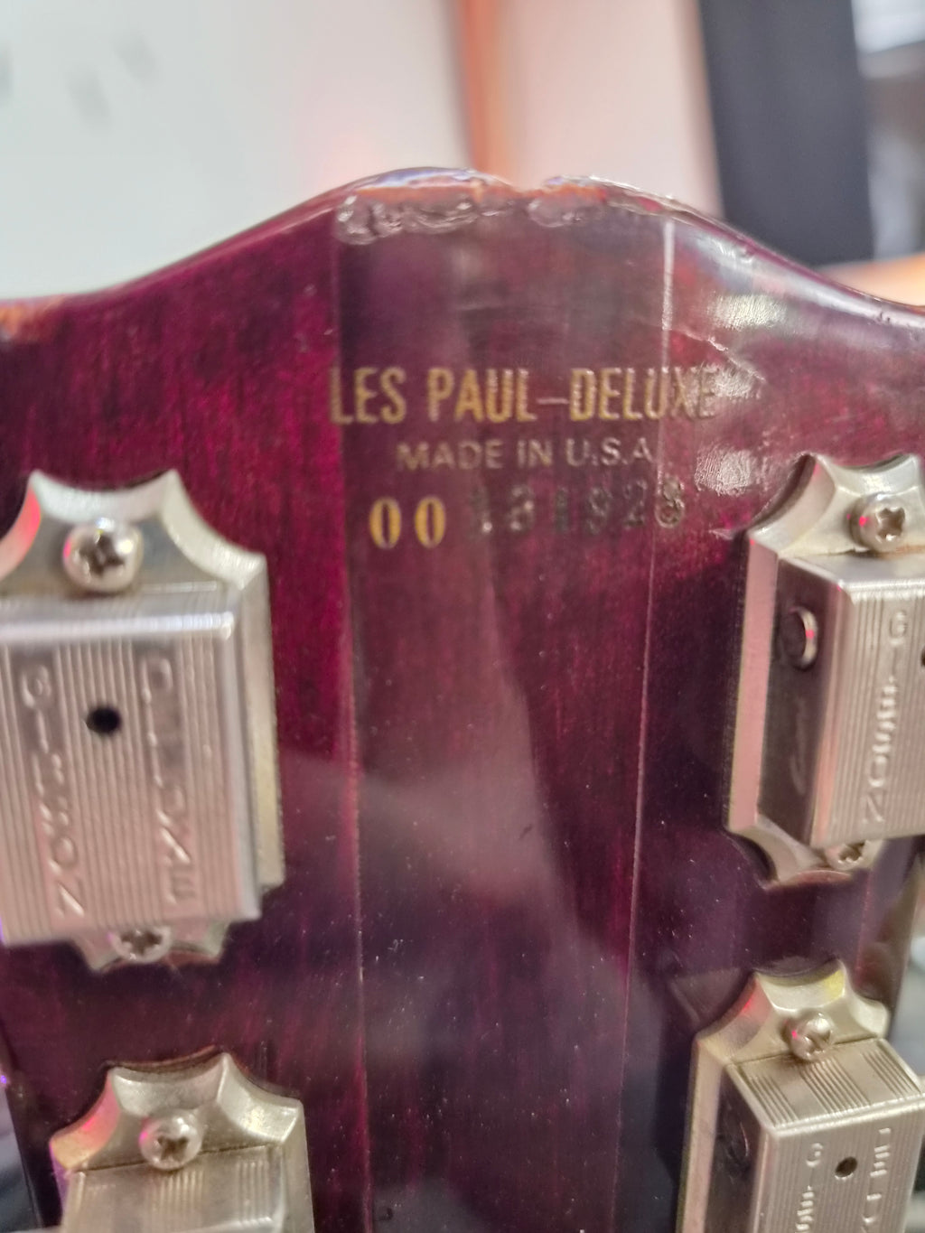 Gibson Les Paul Deluxe 1976 Wine Red