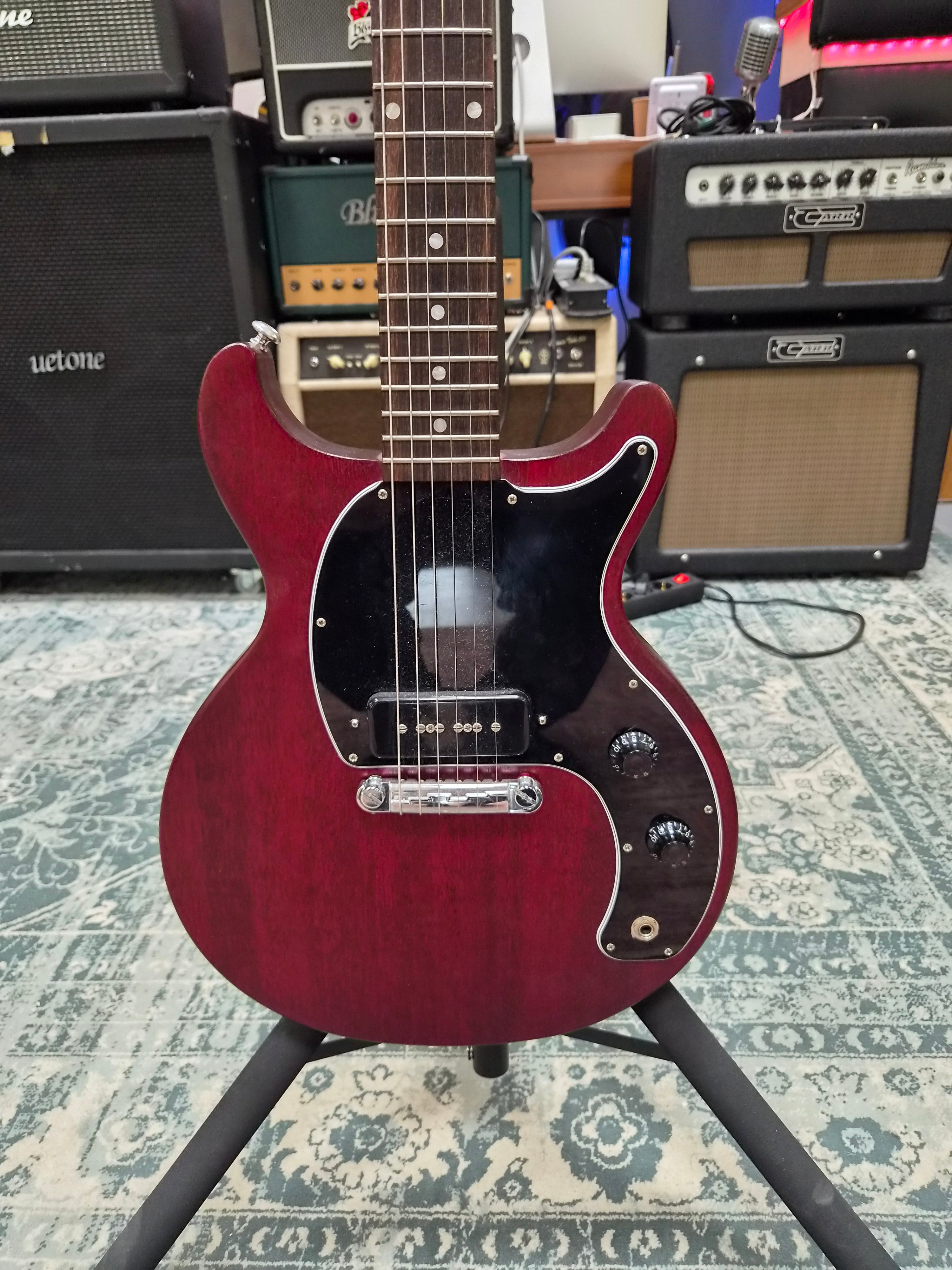 Gibson Les Paul Junior Tribute DC 2019 Worn Cherry