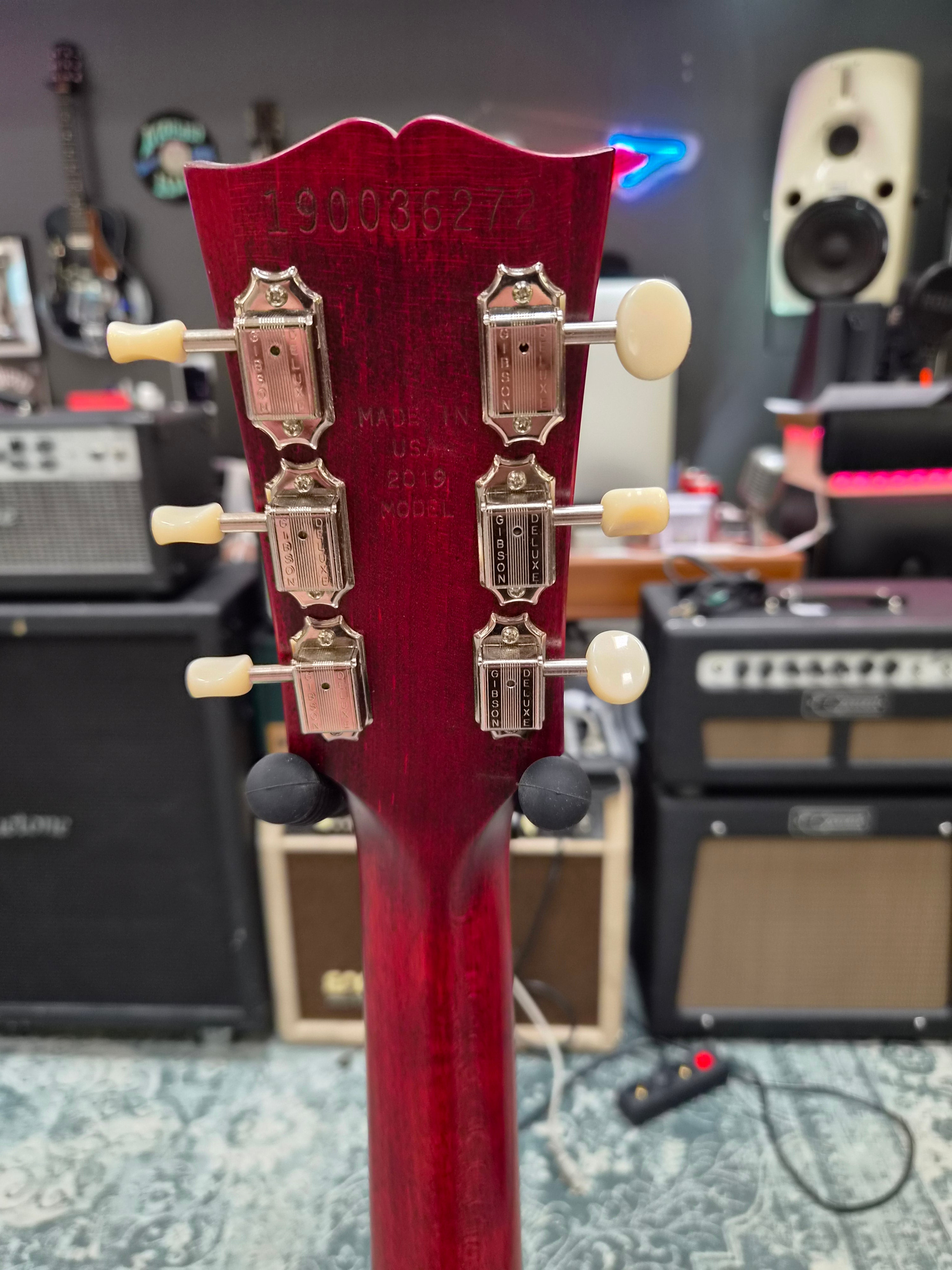 Gibson Les Paul Junior Tribute DC 2019 Worn Cherry