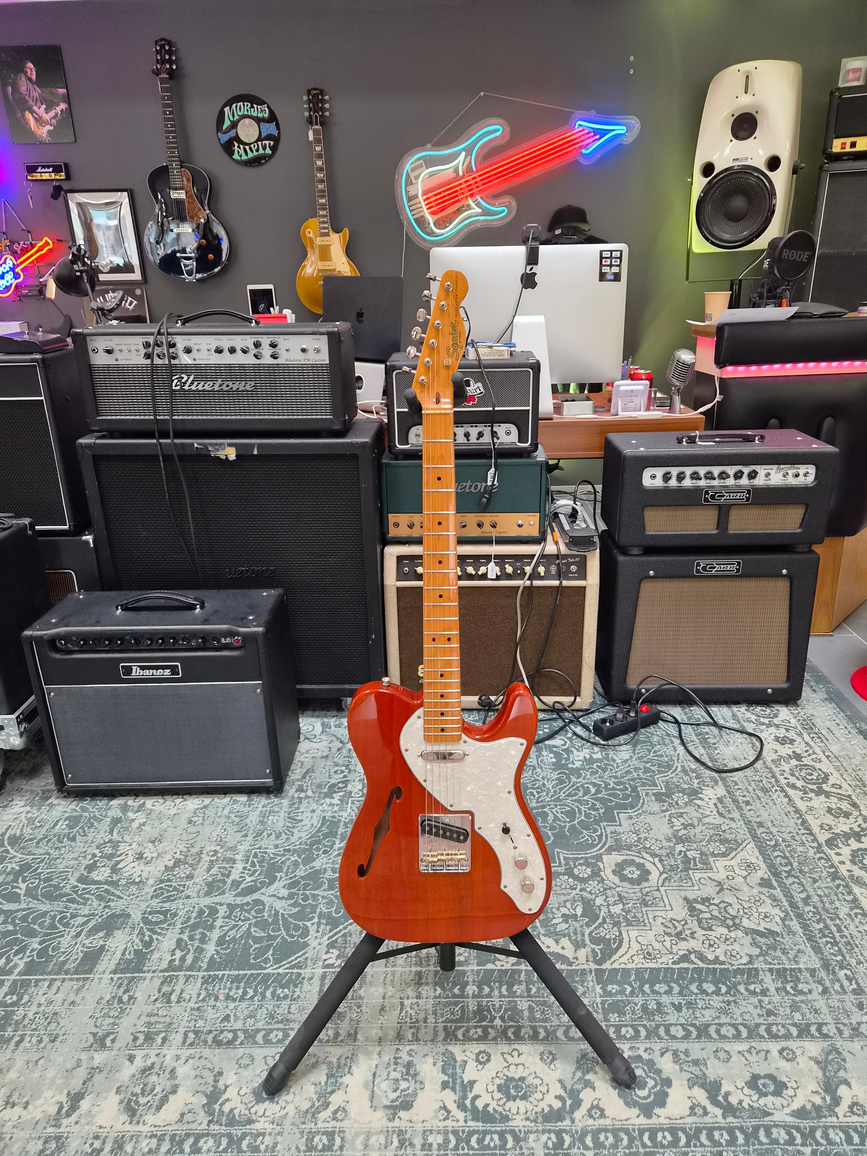 Squier Classic Vibe 60´s Telecaster Thinline Natural w/ Wilkinson Bridge and Bill Lawrence pickup