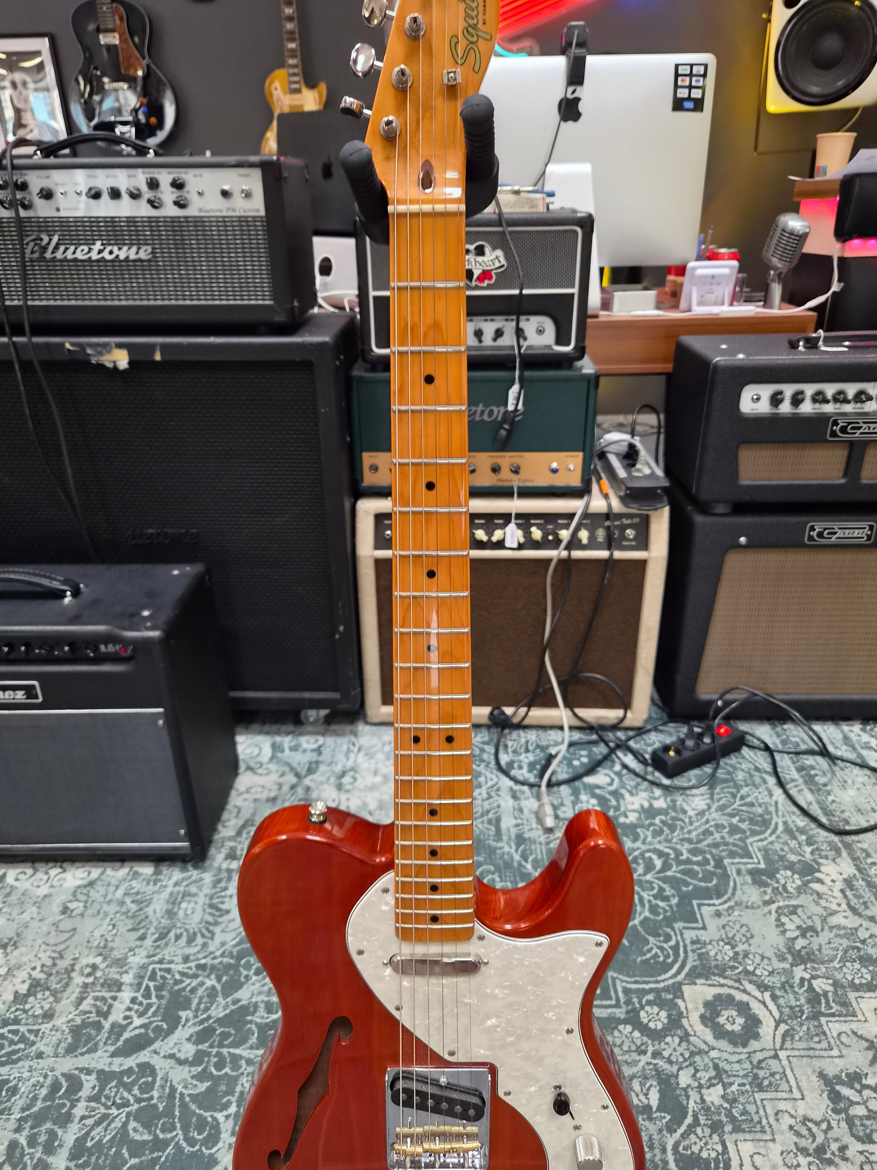 Squier Classic Vibe 60´s Telecaster Thinline Natural w/ Wilkinson Bridge and Bill Lawrence pickup