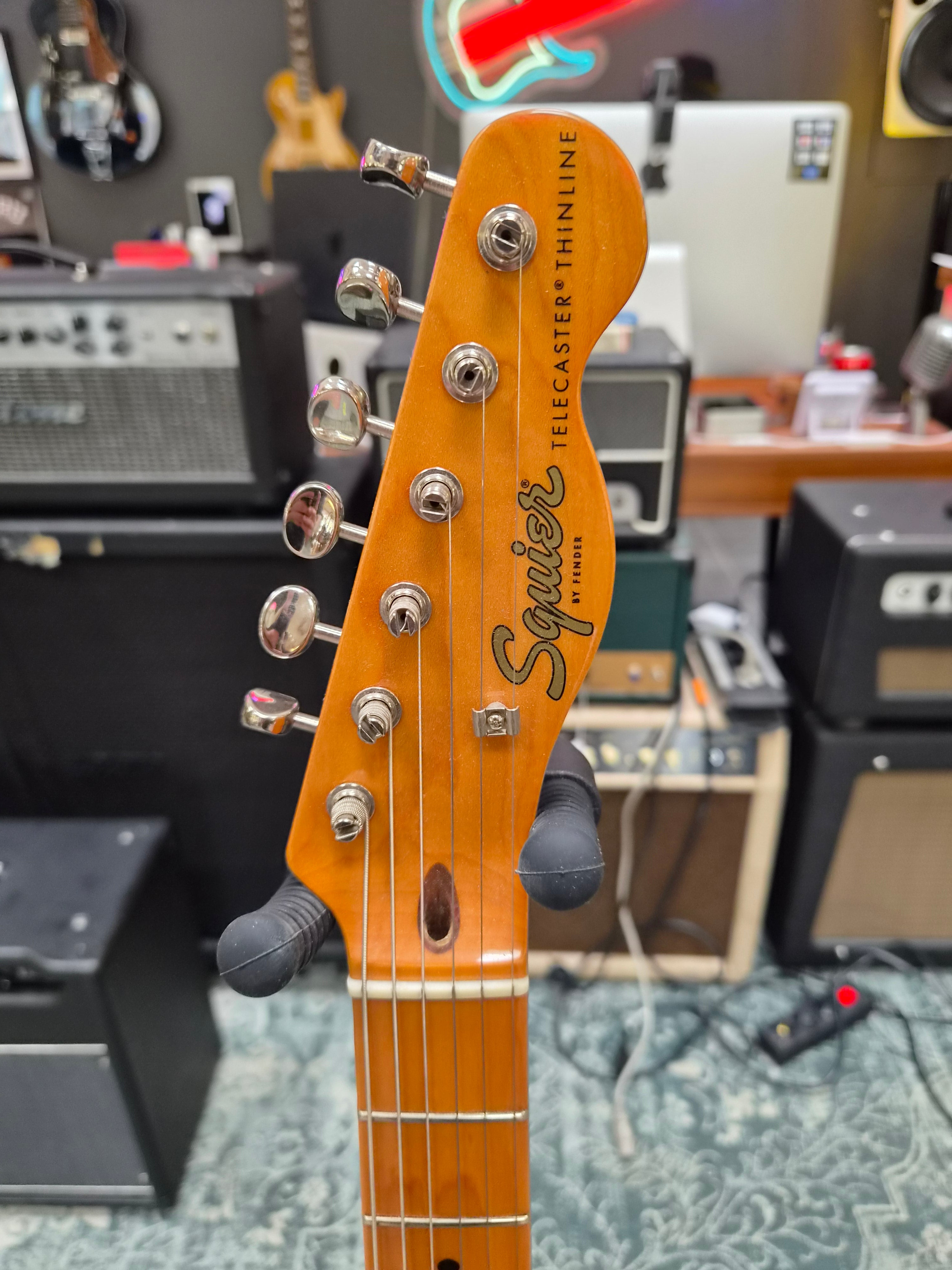 Squier Classic Vibe 60´s Telecaster Thinline Natural w/ Wilkinson Bridge and Bill Lawrence pickup