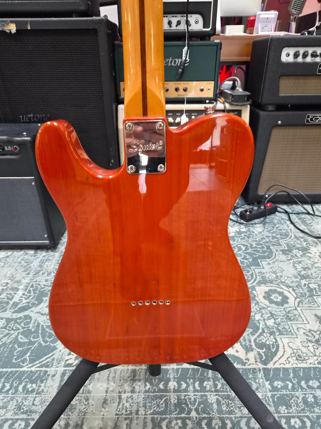 Squier Classic Vibe 60´s Telecaster Thinline Natural w/ Wilkinson Bridge and Bill Lawrence pickup