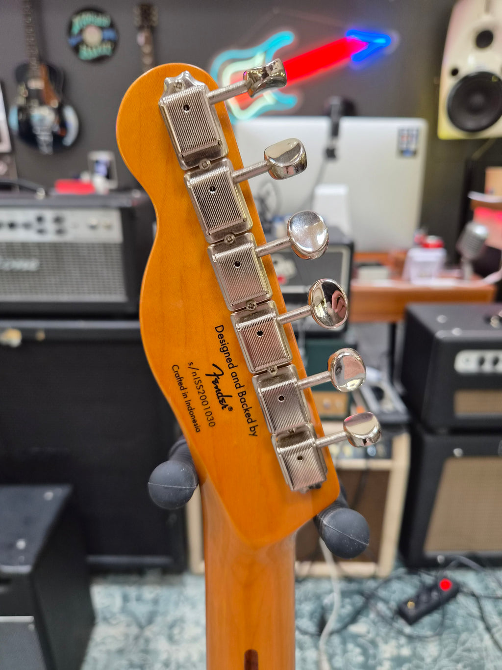 Squier Classic Vibe 60´s Telecaster Thinline Natural w/ Wilkinson Bridge and Bill Lawrence pickup