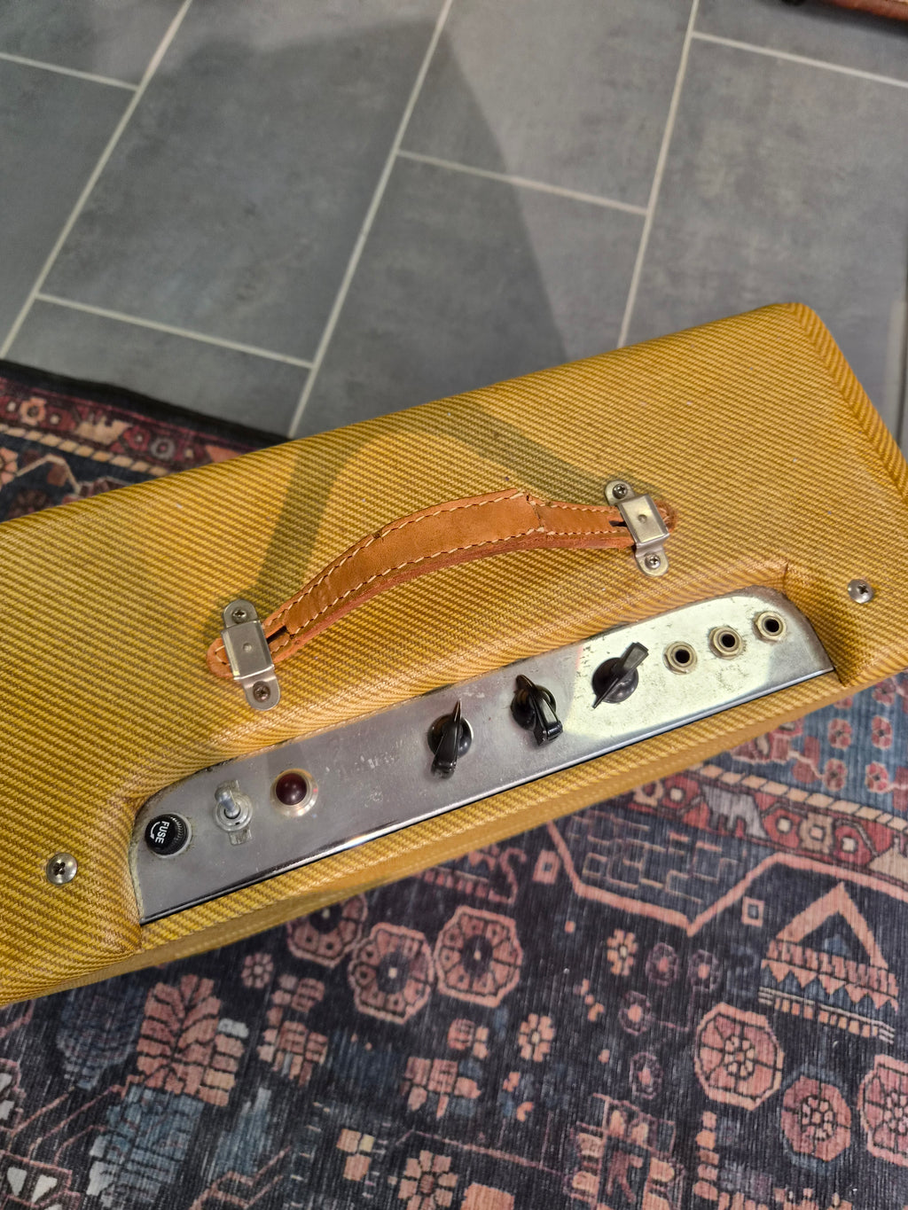 Fender Wide Panel Tweed Deluxe 5D3 1955