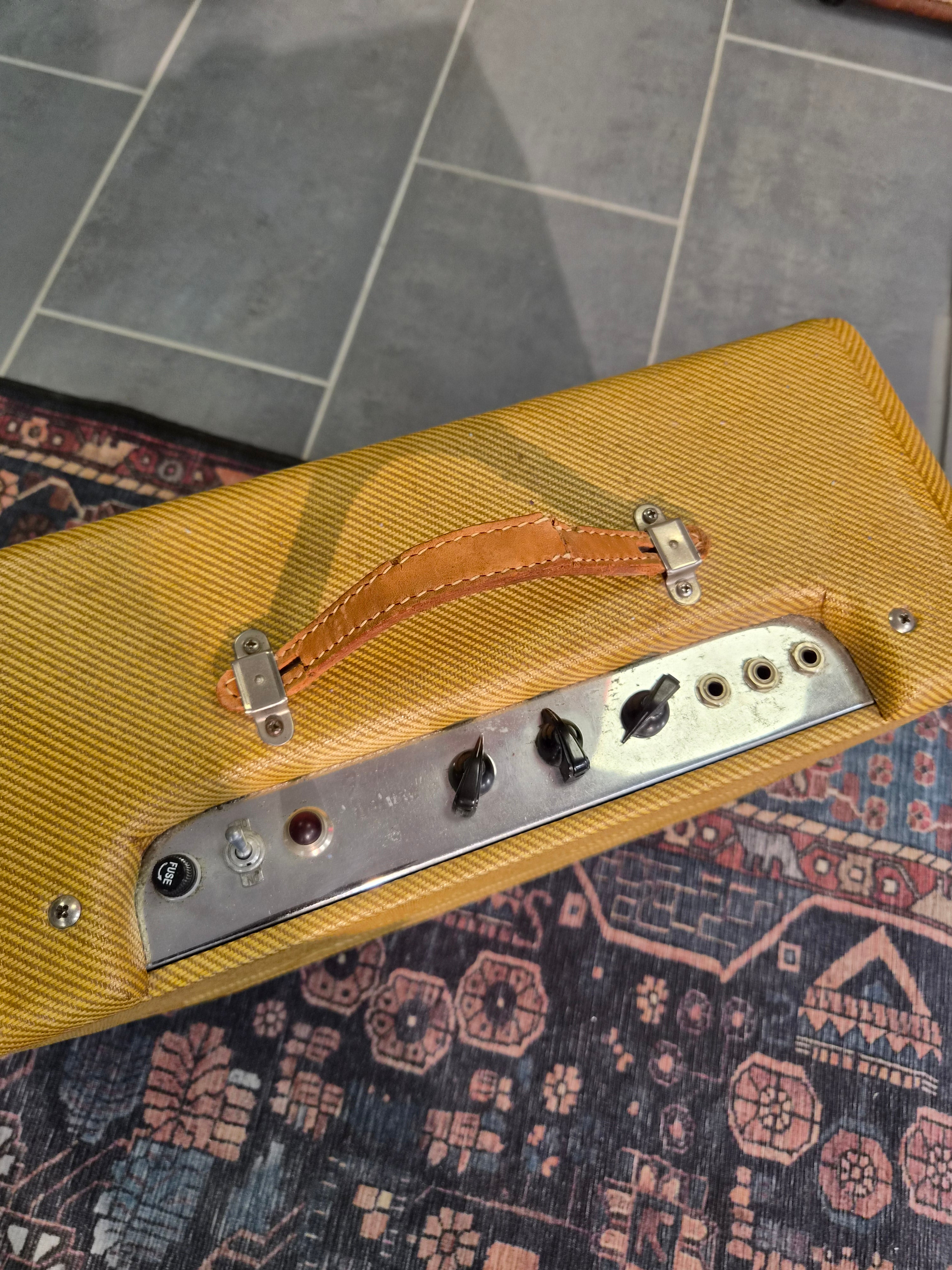 Fender Wide Panel Tweed Deluxe 5D3 1955