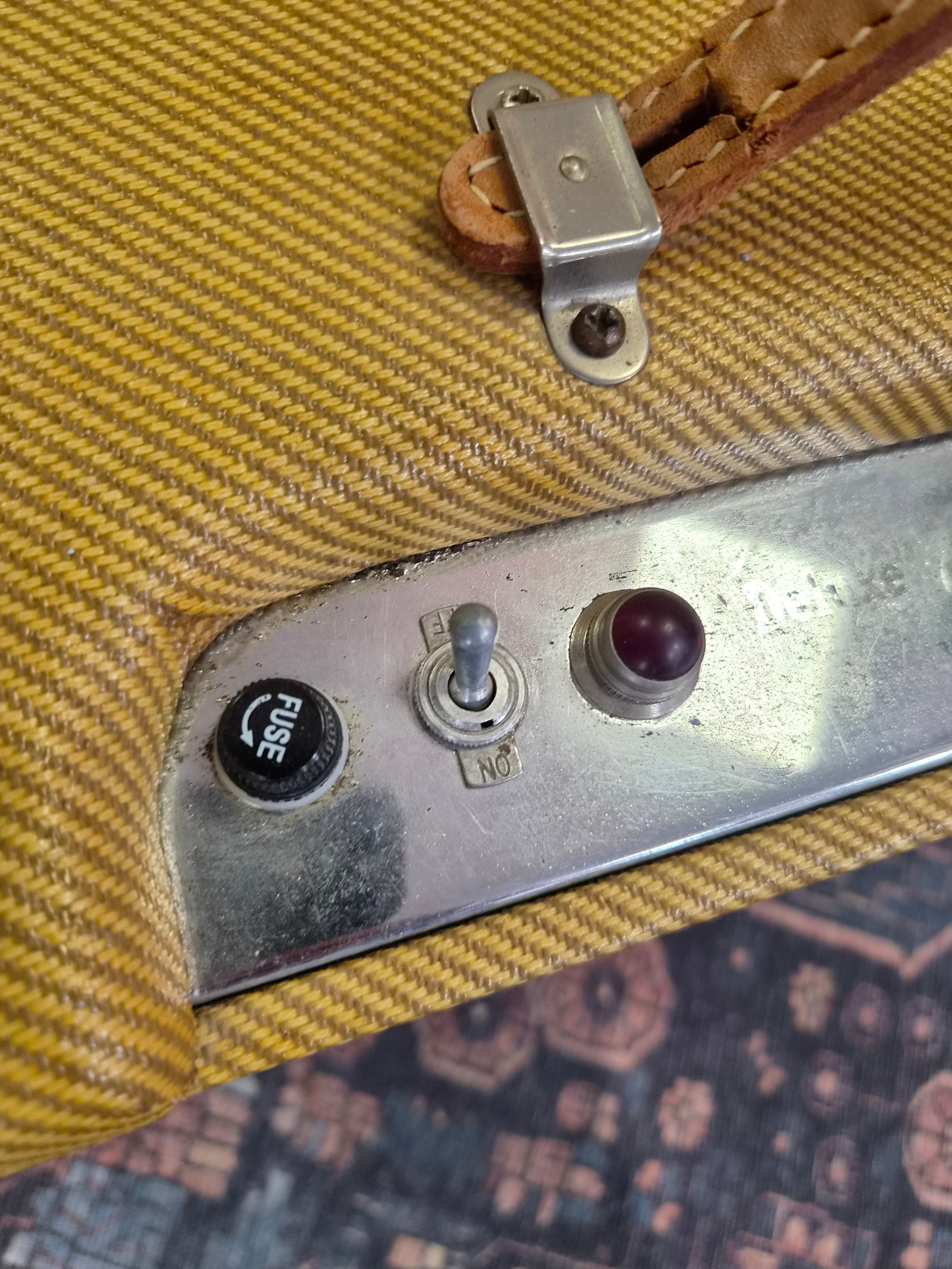 Fender Wide Panel Tweed Deluxe 5D3 1955
