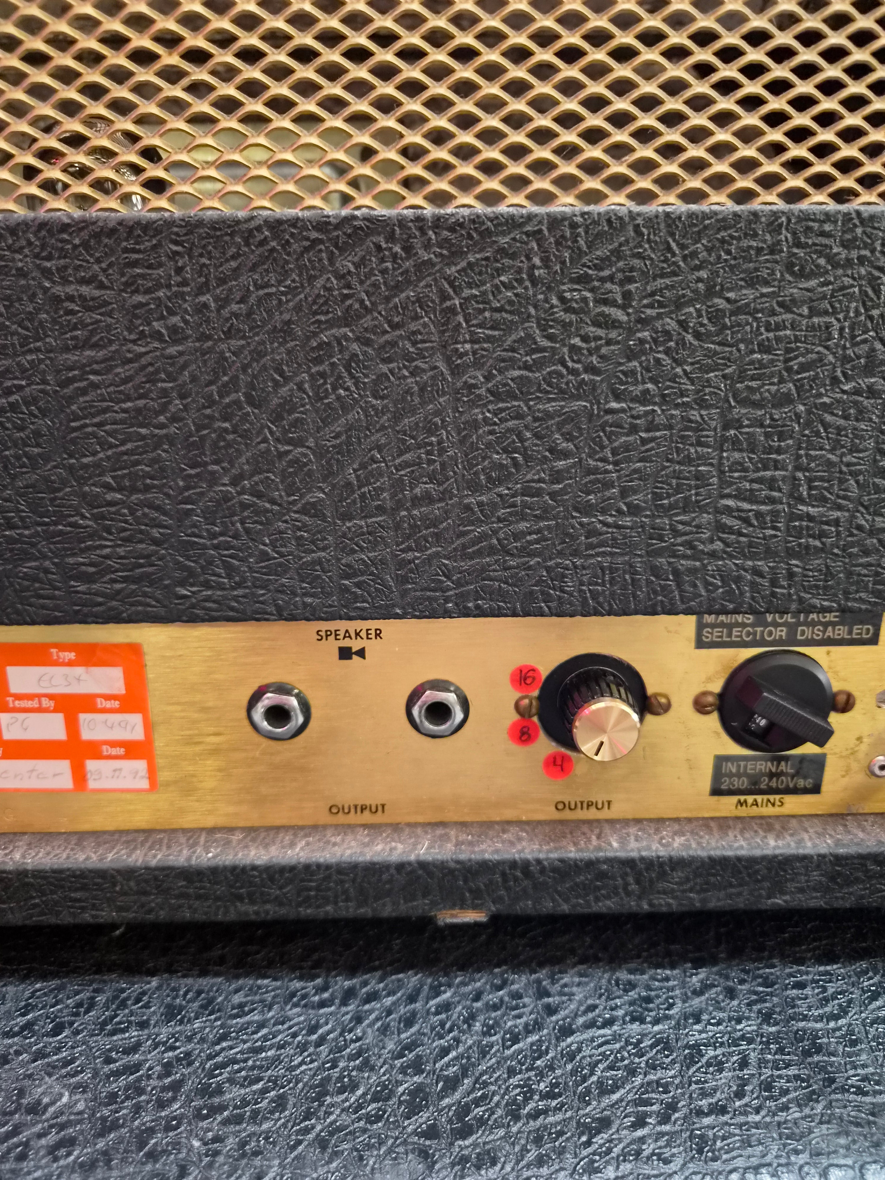 Marshall JMP Super Bass 100 W 1975