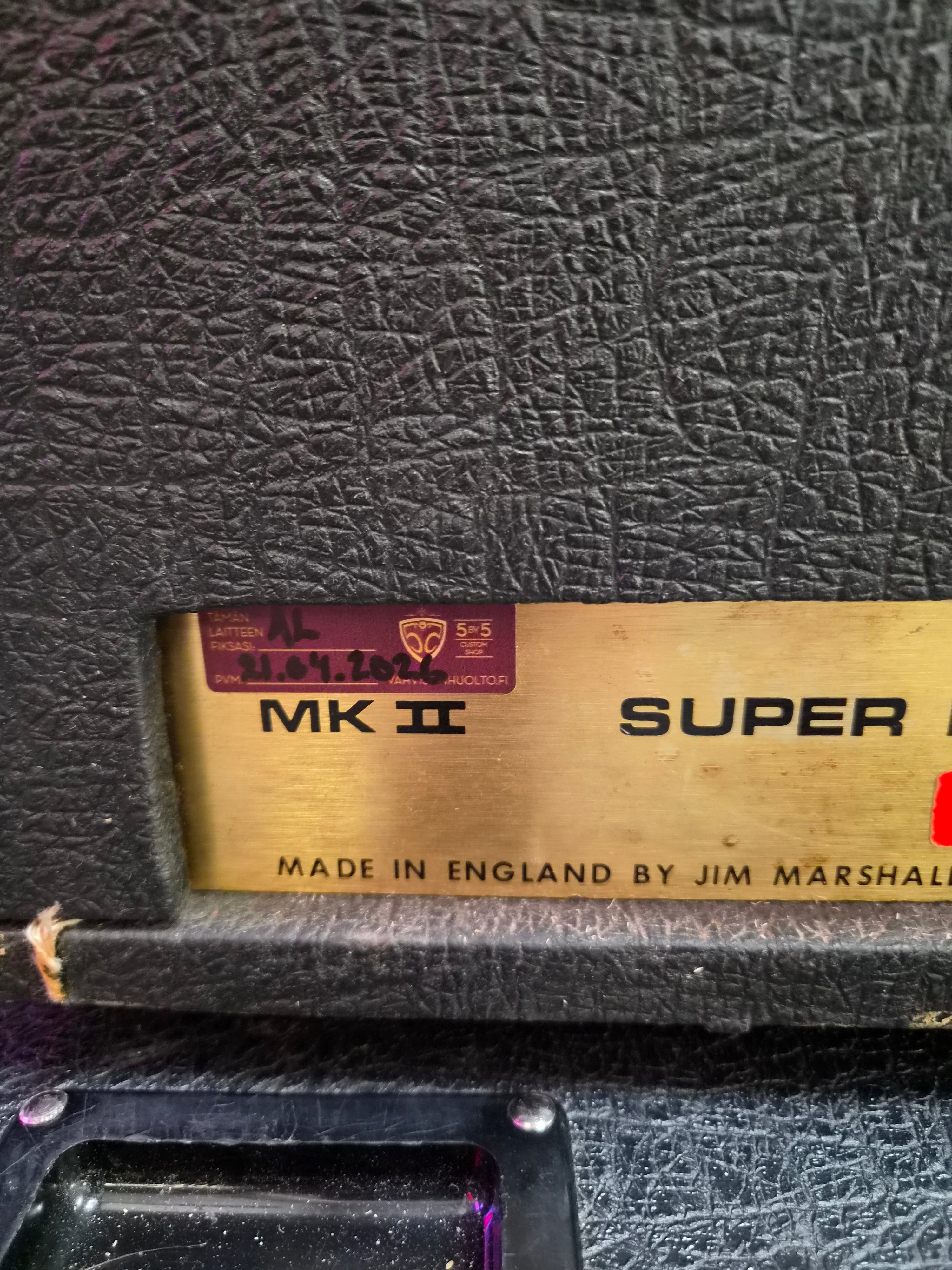 Marshall JMP Super Bass 100 W 1975