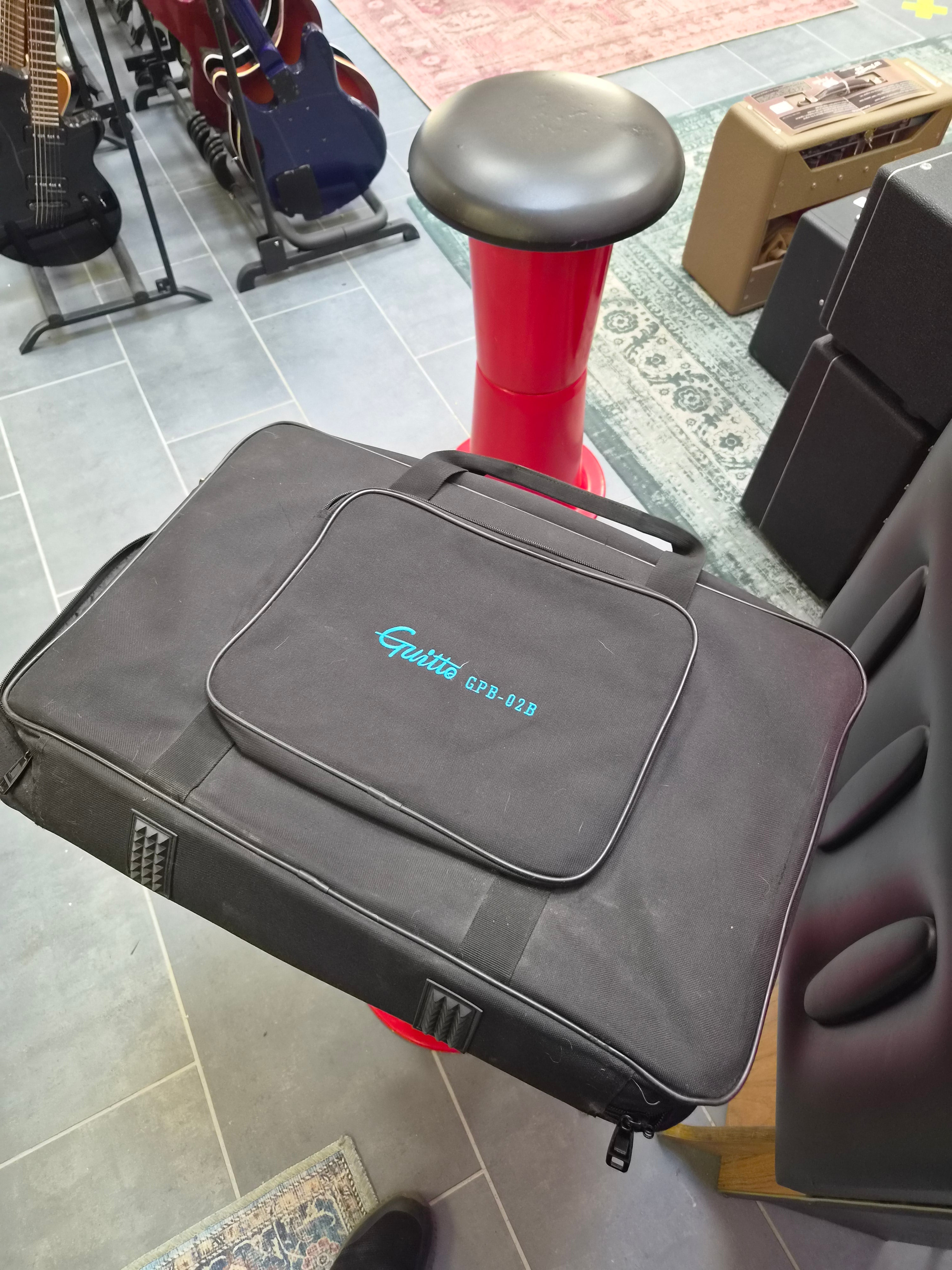 Guitto GPB-02 Pedal Board w/ Tote Bag 50x32 cm