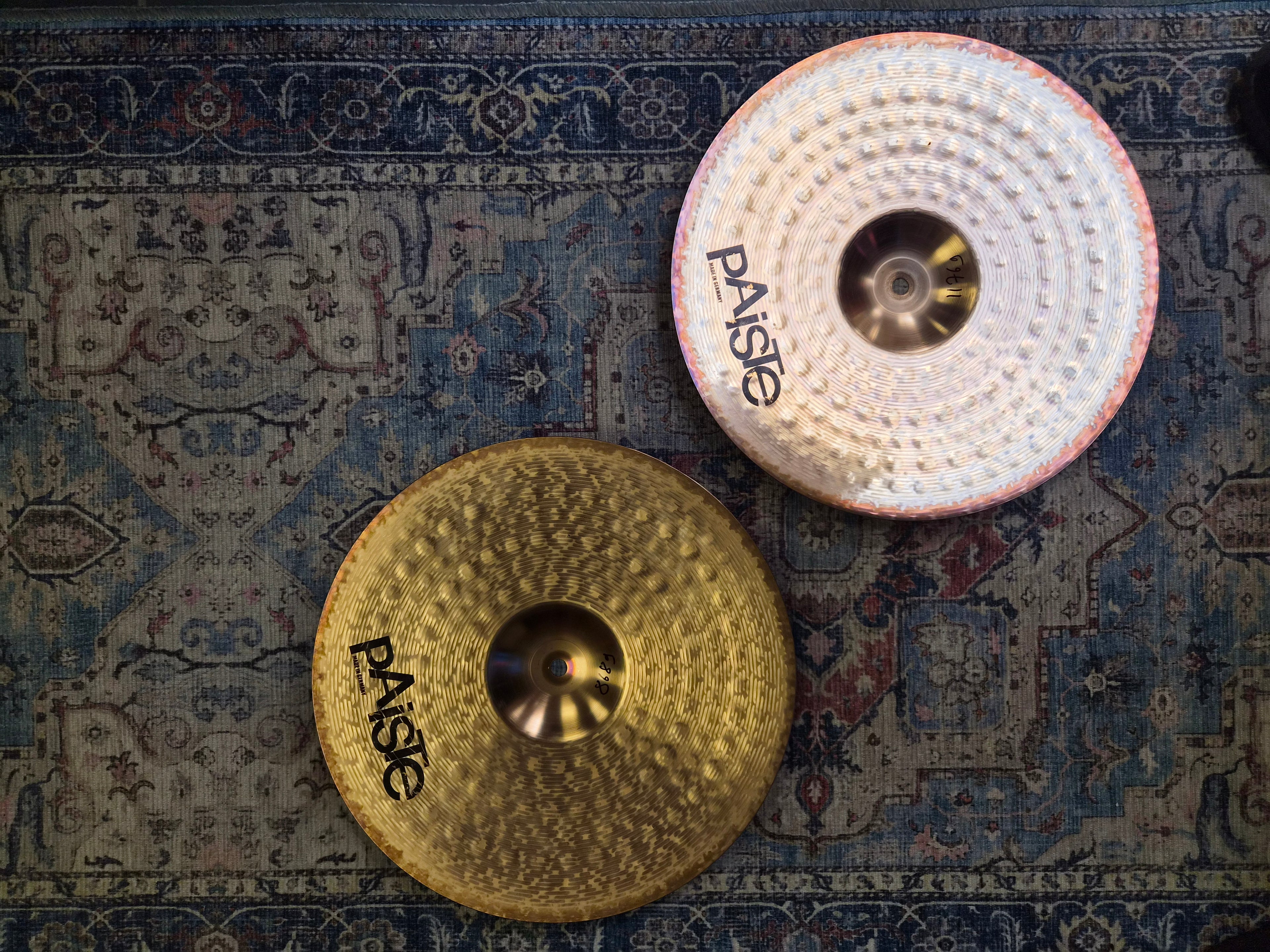 Paiste 502 Hi-Hat 14" 1176 & 868 g