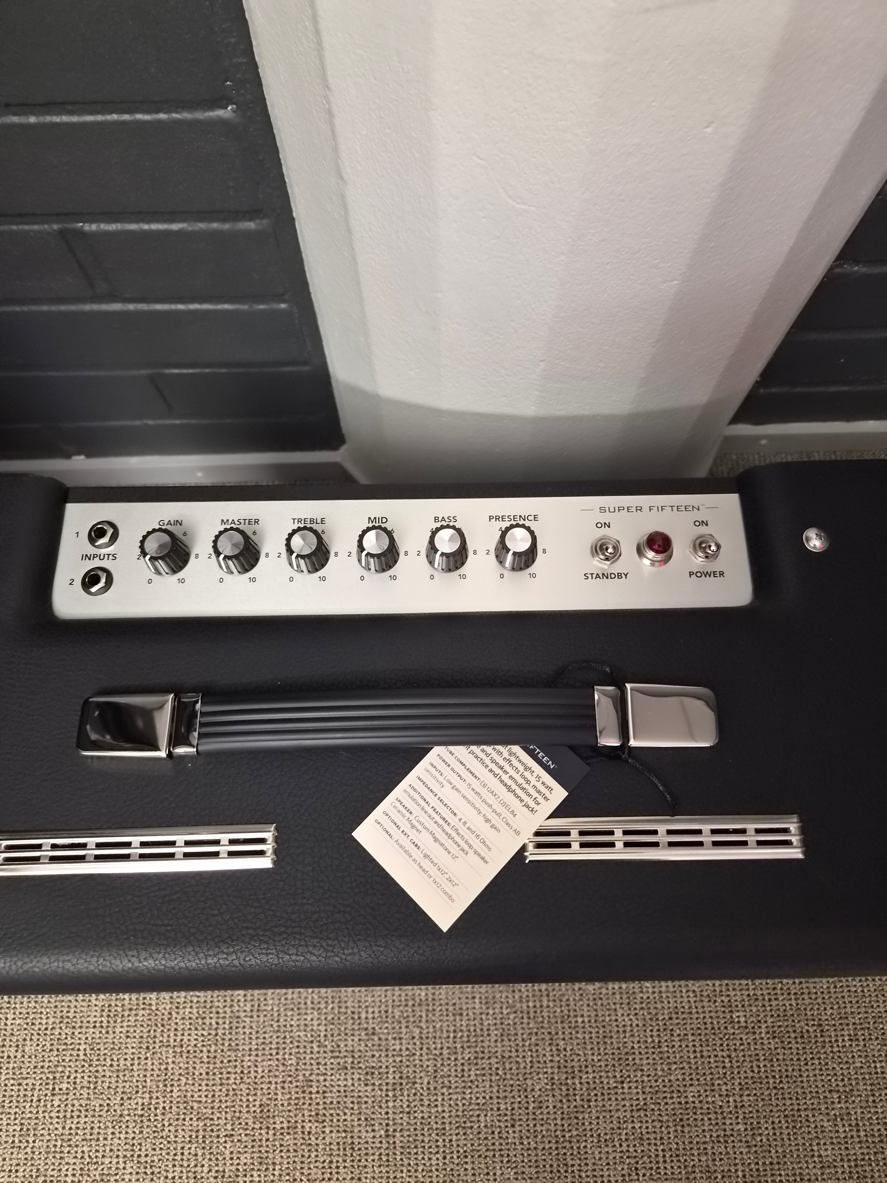 Magnatone Super Fifteen 12" Combo Black