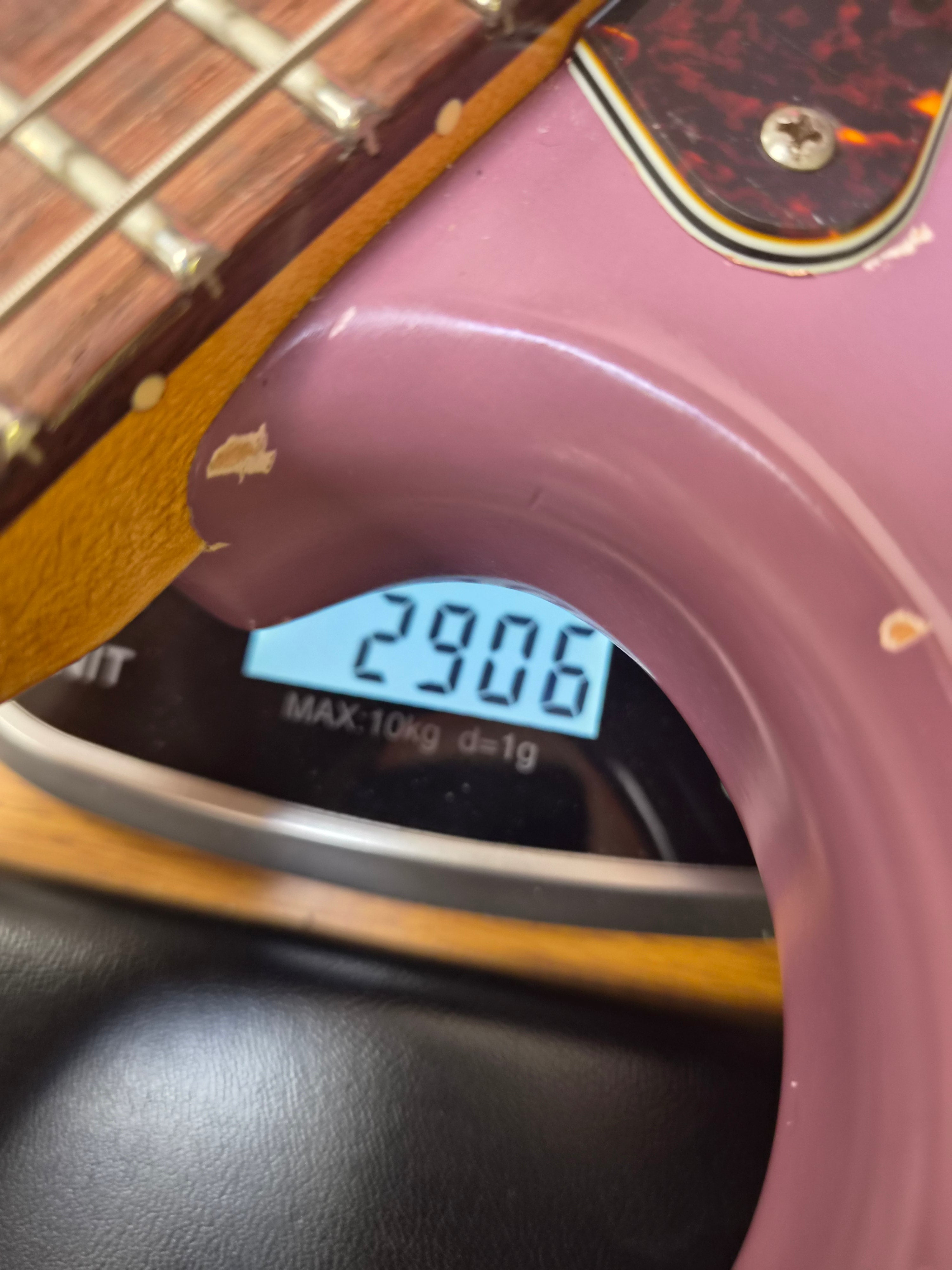 Liljeström Guitars SL Hard Tail Ruby Red
