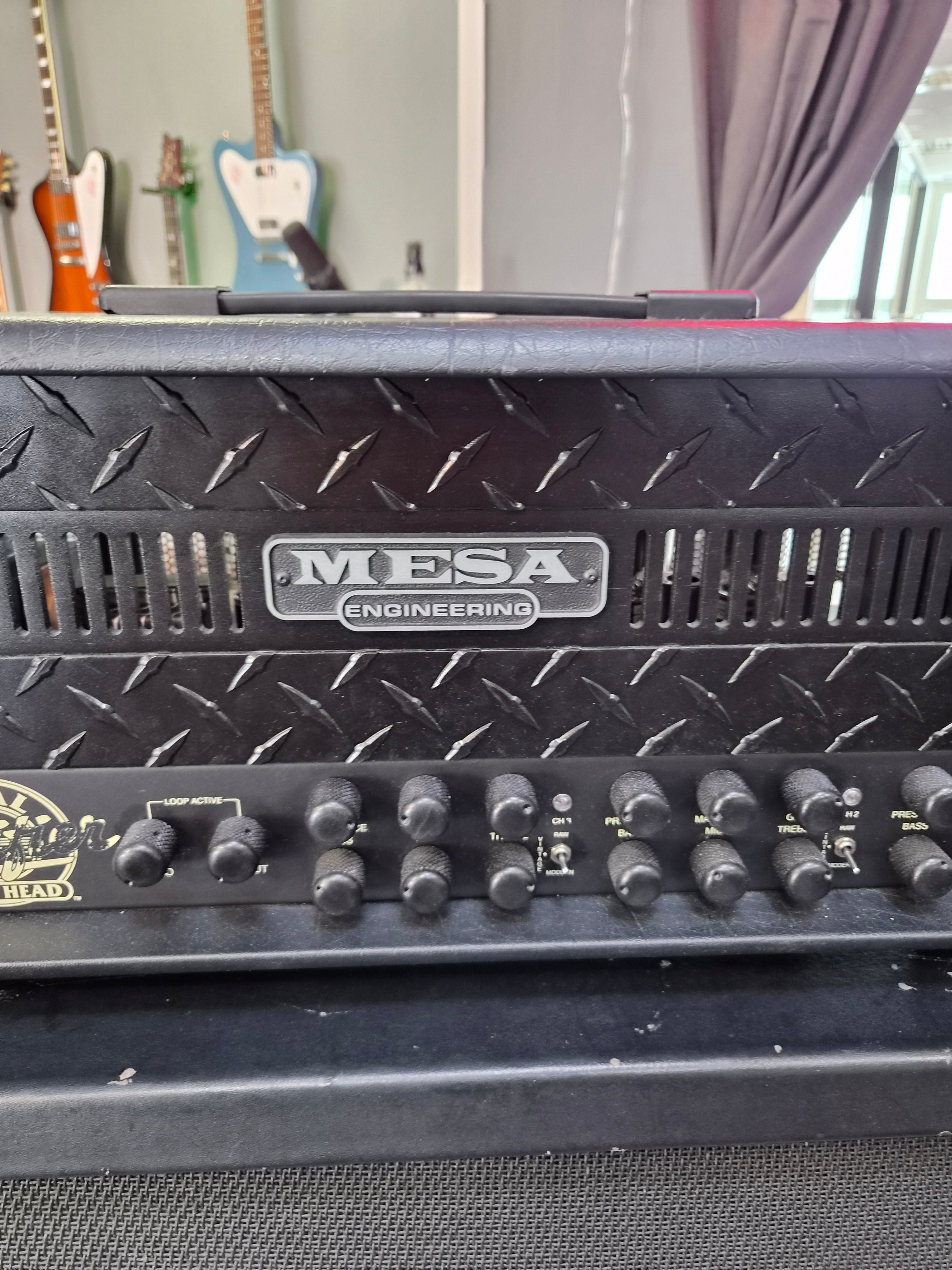 Mesa Boogie Dual Rectifier Solo Head w/ 412 Slant Cabinet 1994 w/ Celestion V30 Ex-Euge Valovirta