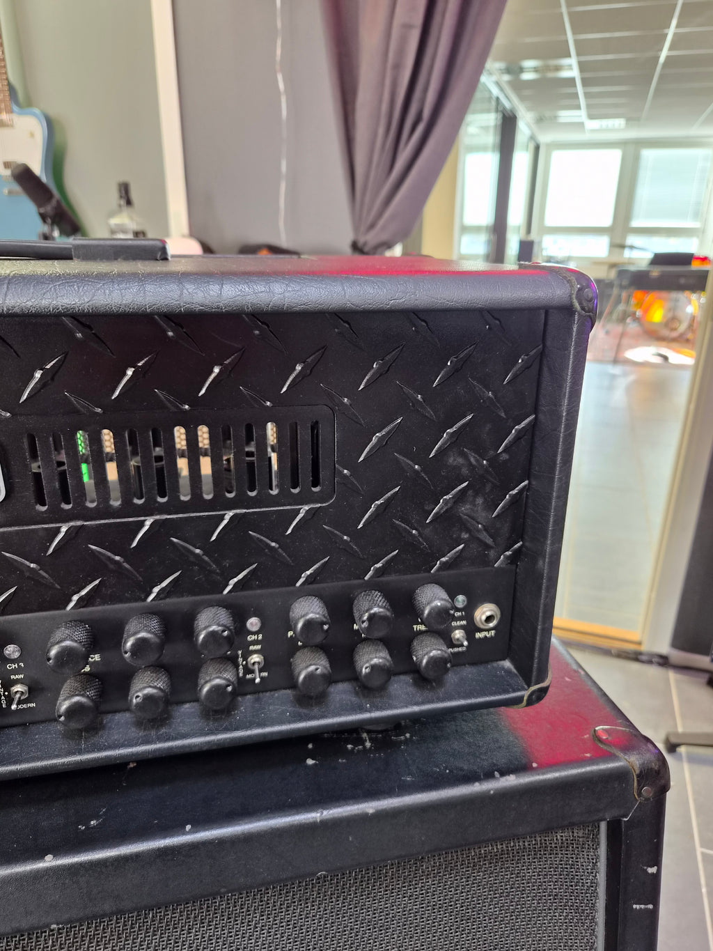 Mesa Boogie Dual Rectifier Solo Head w/ 412 Slant Cabinet 1994 w/ Celestion V30 Ex-Euge Valovirta