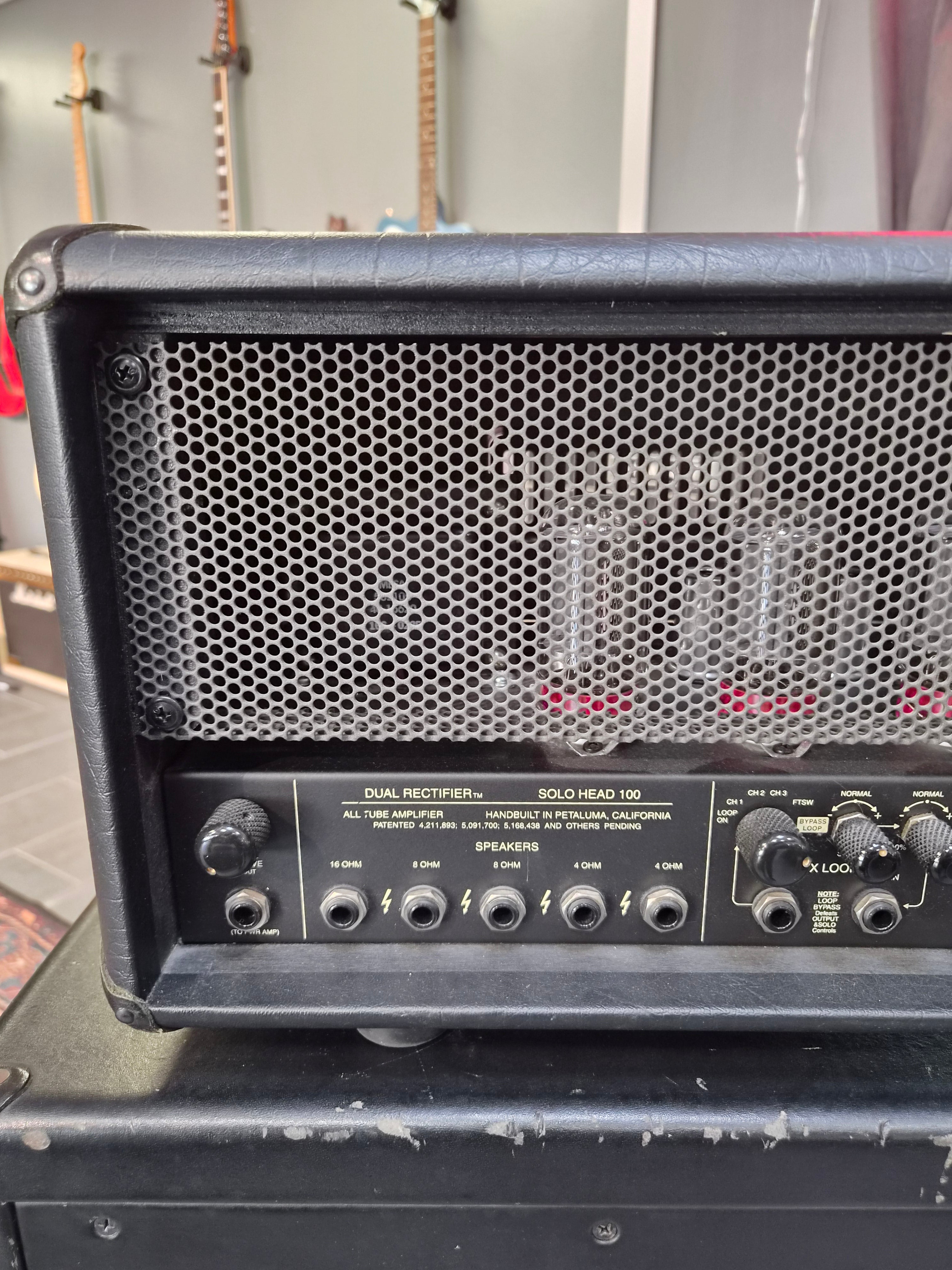 Mesa Boogie Dual Rectifier Solo Head w/ 412 Slant Cabinet 1994 w/ Celestion V30 Ex-Euge Valovirta