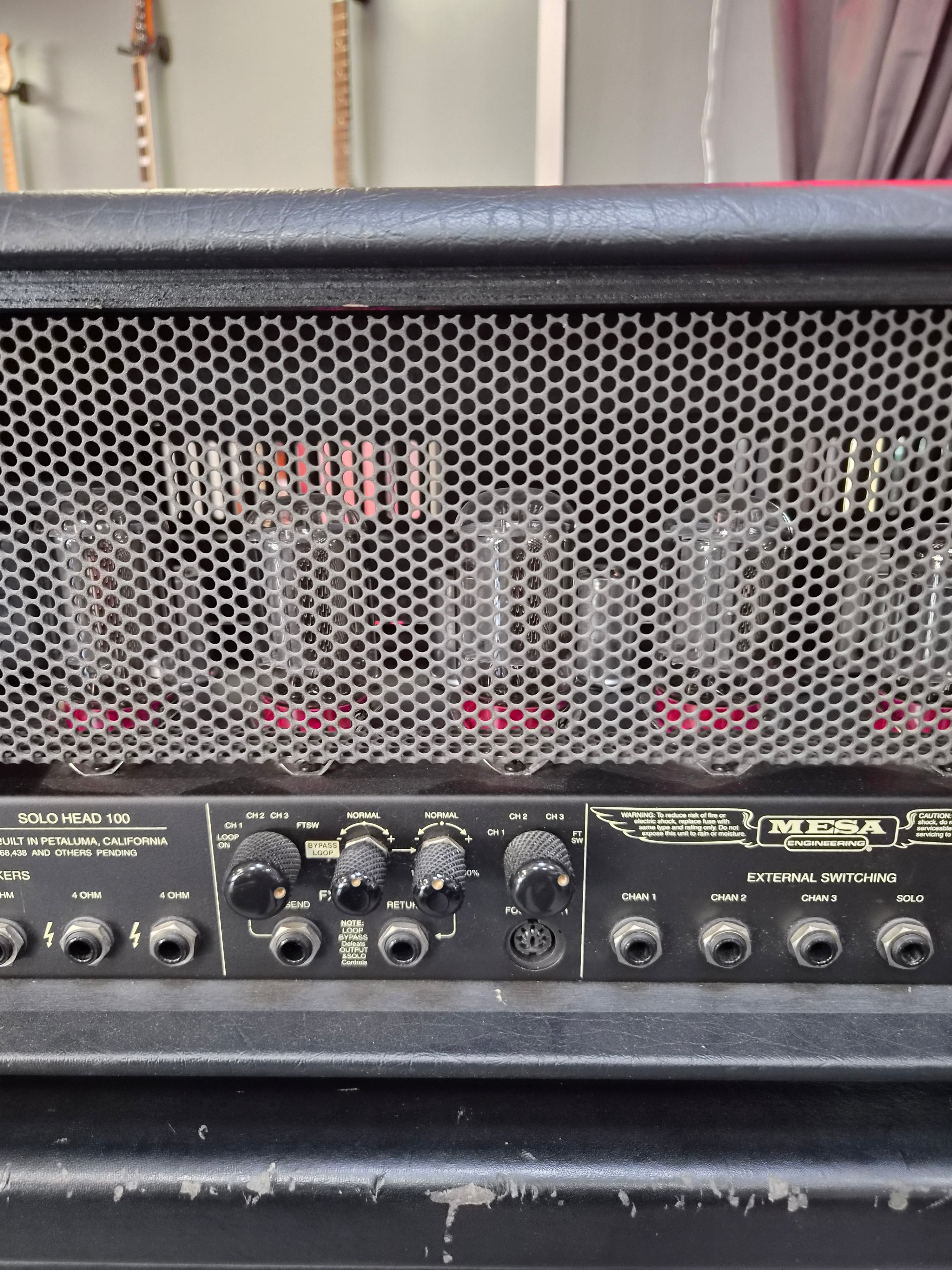 Mesa Boogie Dual Rectifier Solo Head w/ 412 Slant Cabinet 1994 w/ Celestion V30 Ex-Euge Valovirta