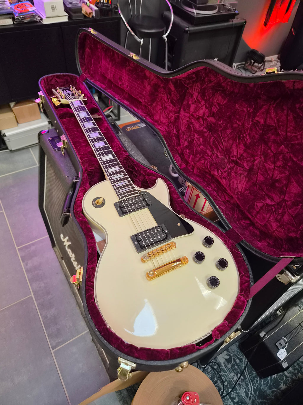 Gibson Les Paul Custom Alpine White 2007