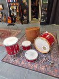 Ludwig Downbeat/Club Date 1960s 20x14", 12x8", 14x14" w/ Pioneer Snare 14x5" 1970s