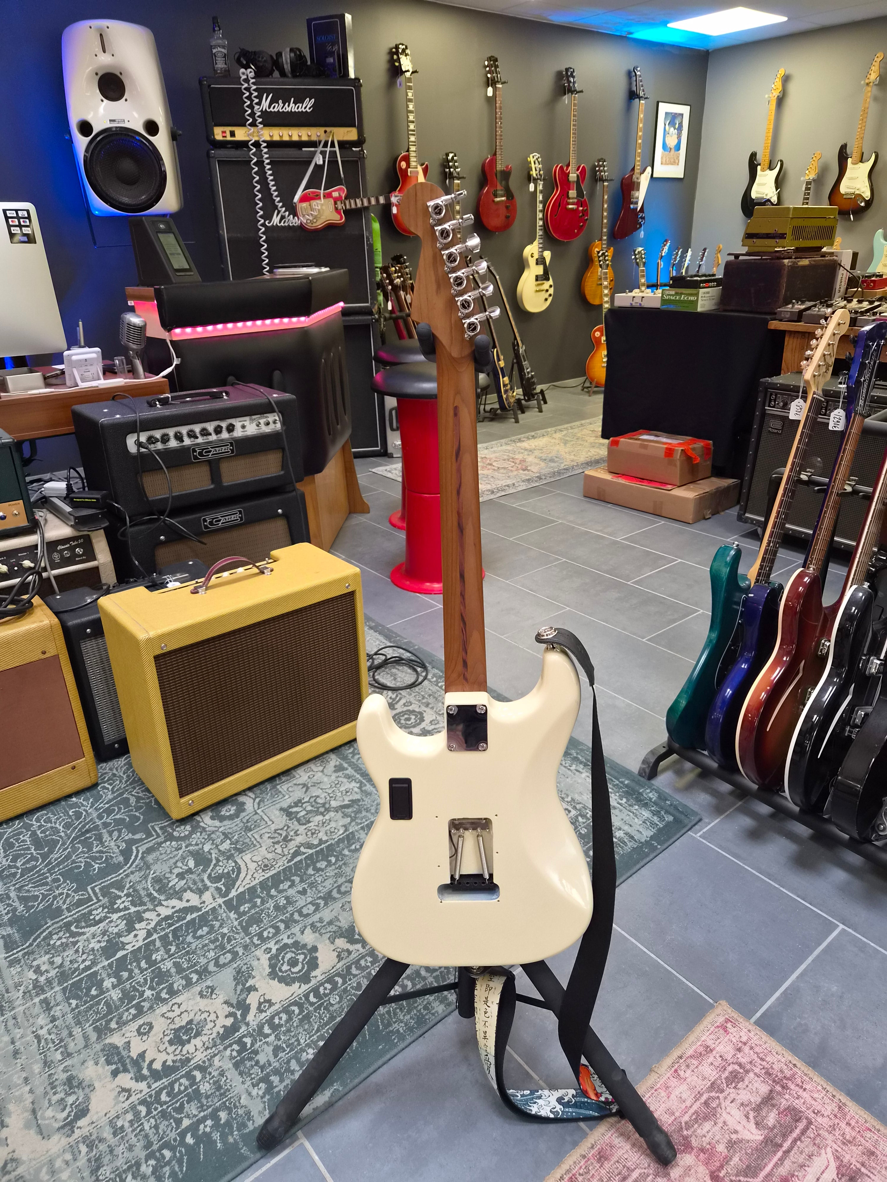 Fender Stratocaster "The Great Wave" w/ Dan Huff Electronics by Guitar Audio Solutions