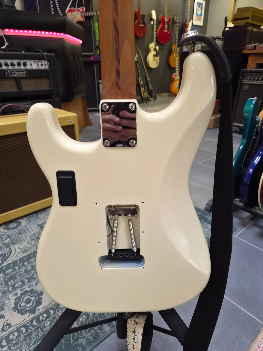 Fender Stratocaster "The Great Wave" w/ Dan Huff Electronics by Guitar Audio Solutions