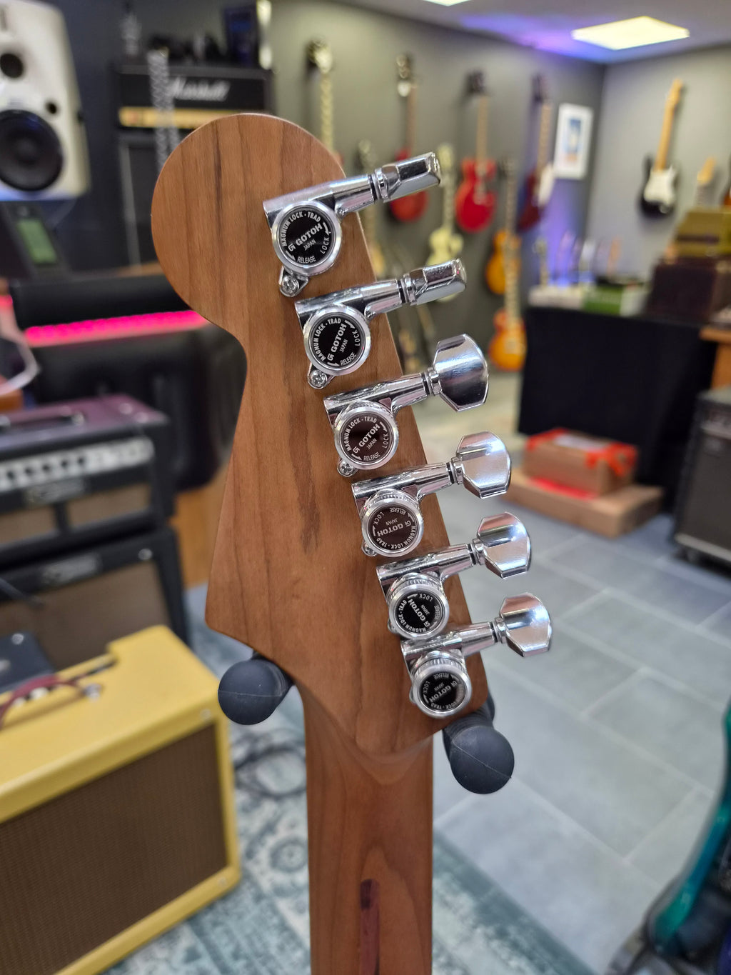 Fender Stratocaster "The Great Wave" w/ Dan Huff Electronics by Guitar Audio Solutions
