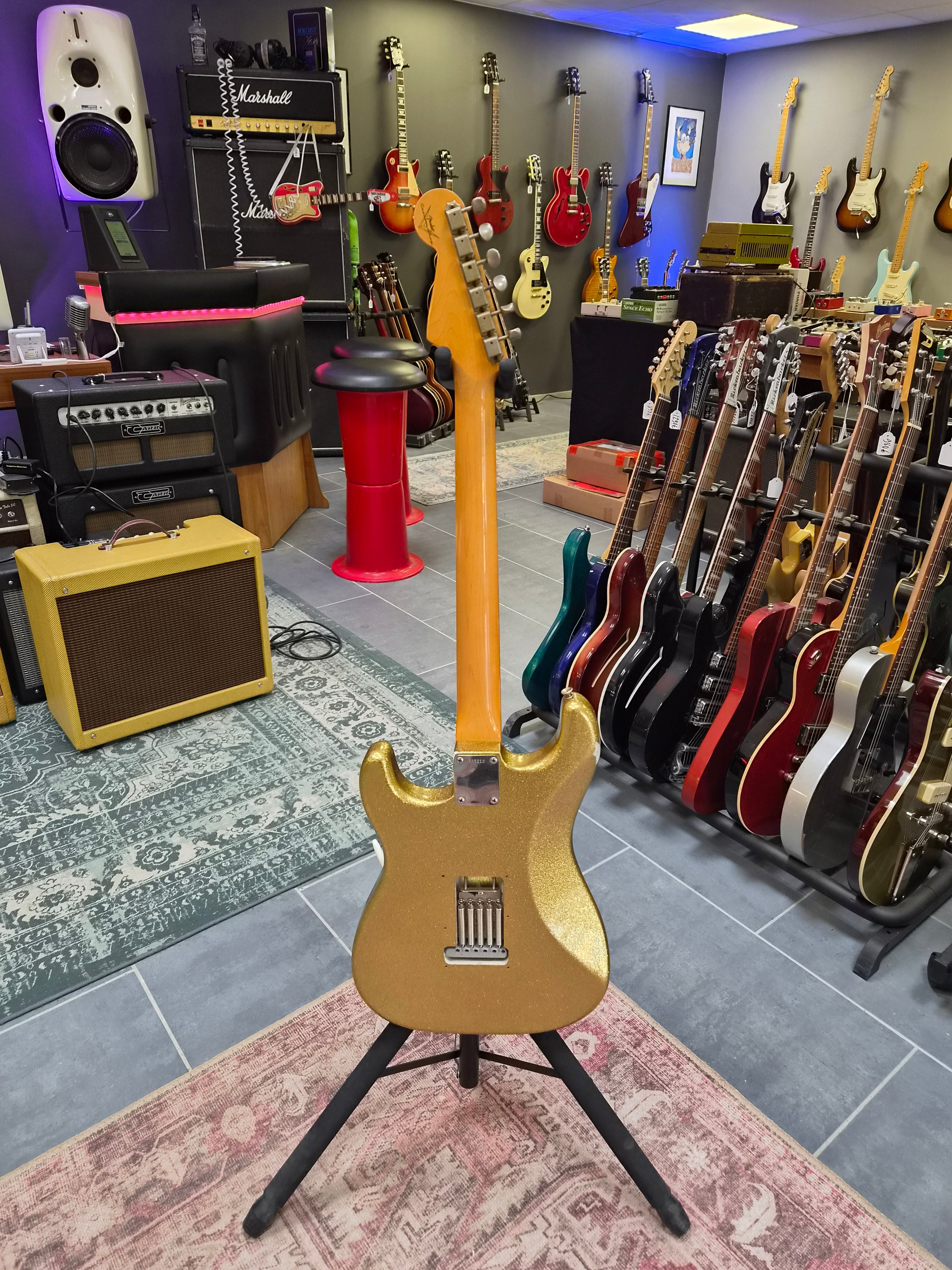 Fender Custom Shop Stratocaster 60s Relic Gold Sparkle