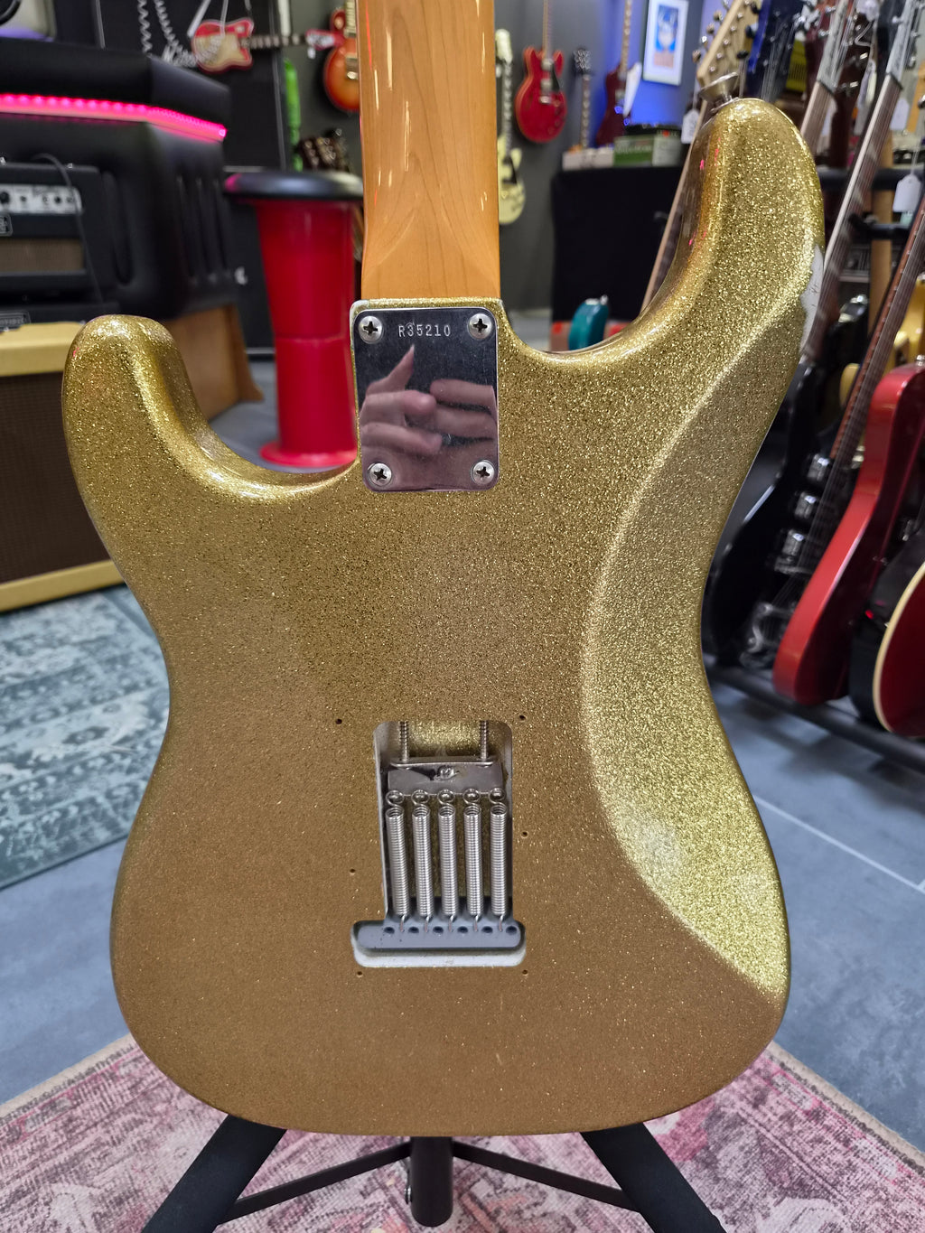 Fender Custom Shop Stratocaster 60s Relic Gold Sparkle