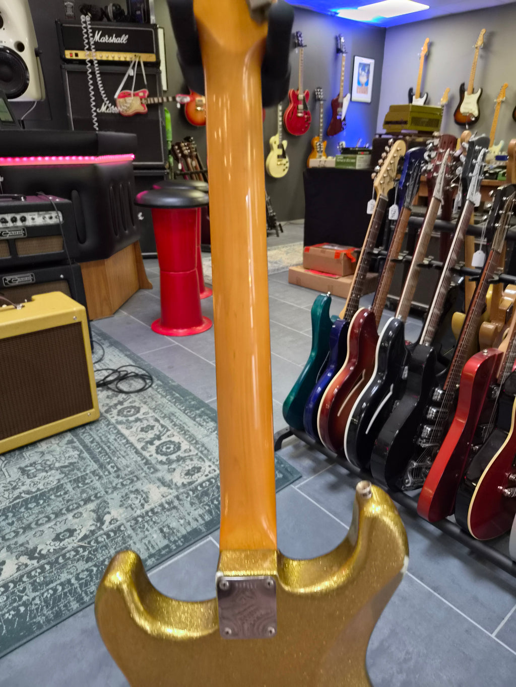 Fender Custom Shop Stratocaster 60s Relic Gold Sparkle