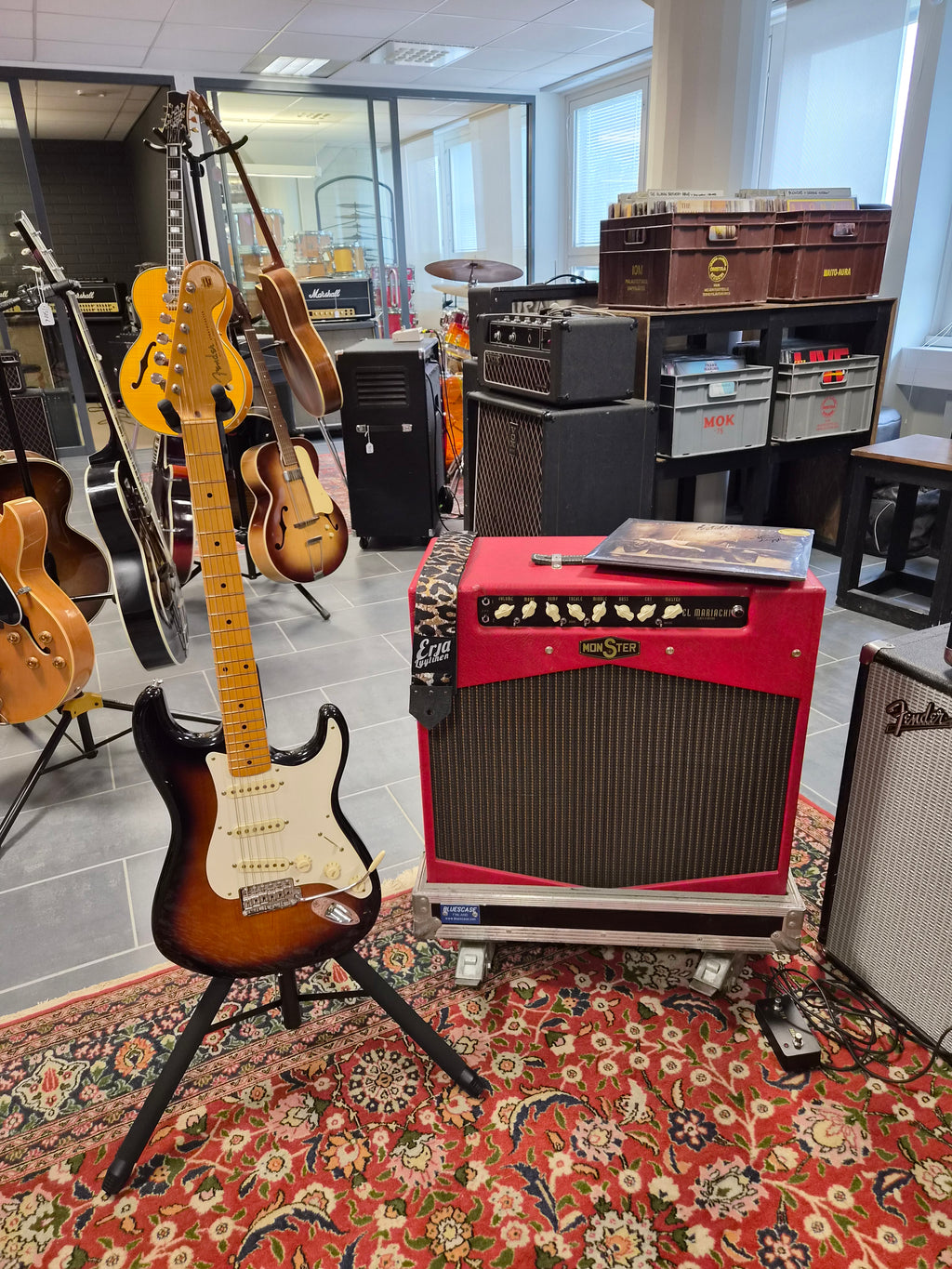 Fender Eric Johnson Signature Stratocaster 2015 & Monster El Mariachi Ex-Erja Lyytinen