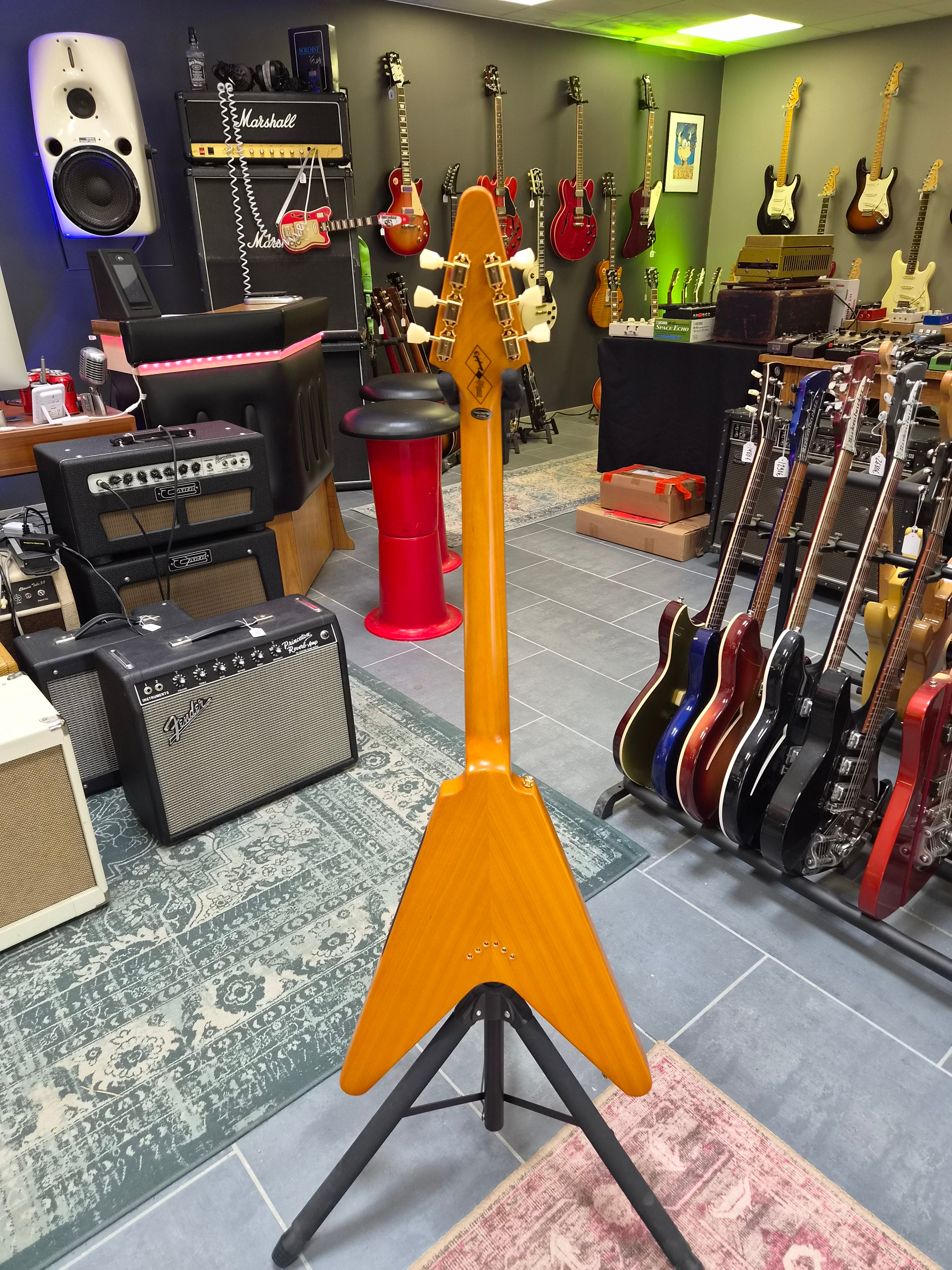 Epiphone Limited Edition '58 Korina Flying V Reissue Aged Natural