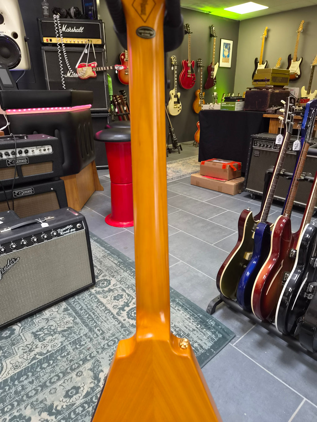 Epiphone Limited Edition '58 Korina Flying V Reissue Aged Natural