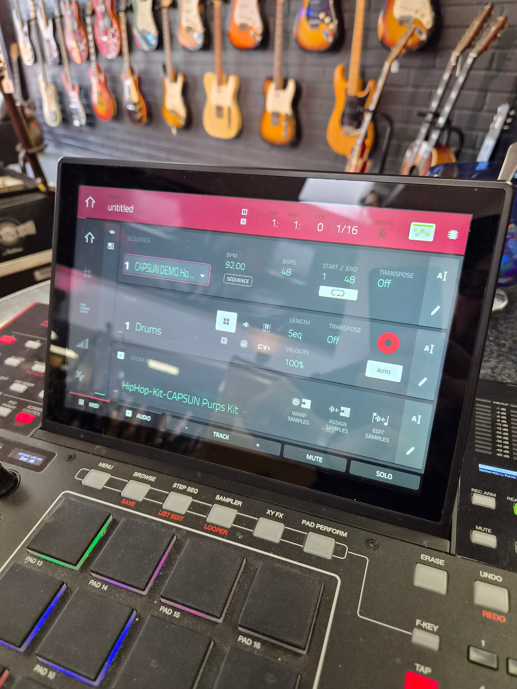 Akai MPC X 2017