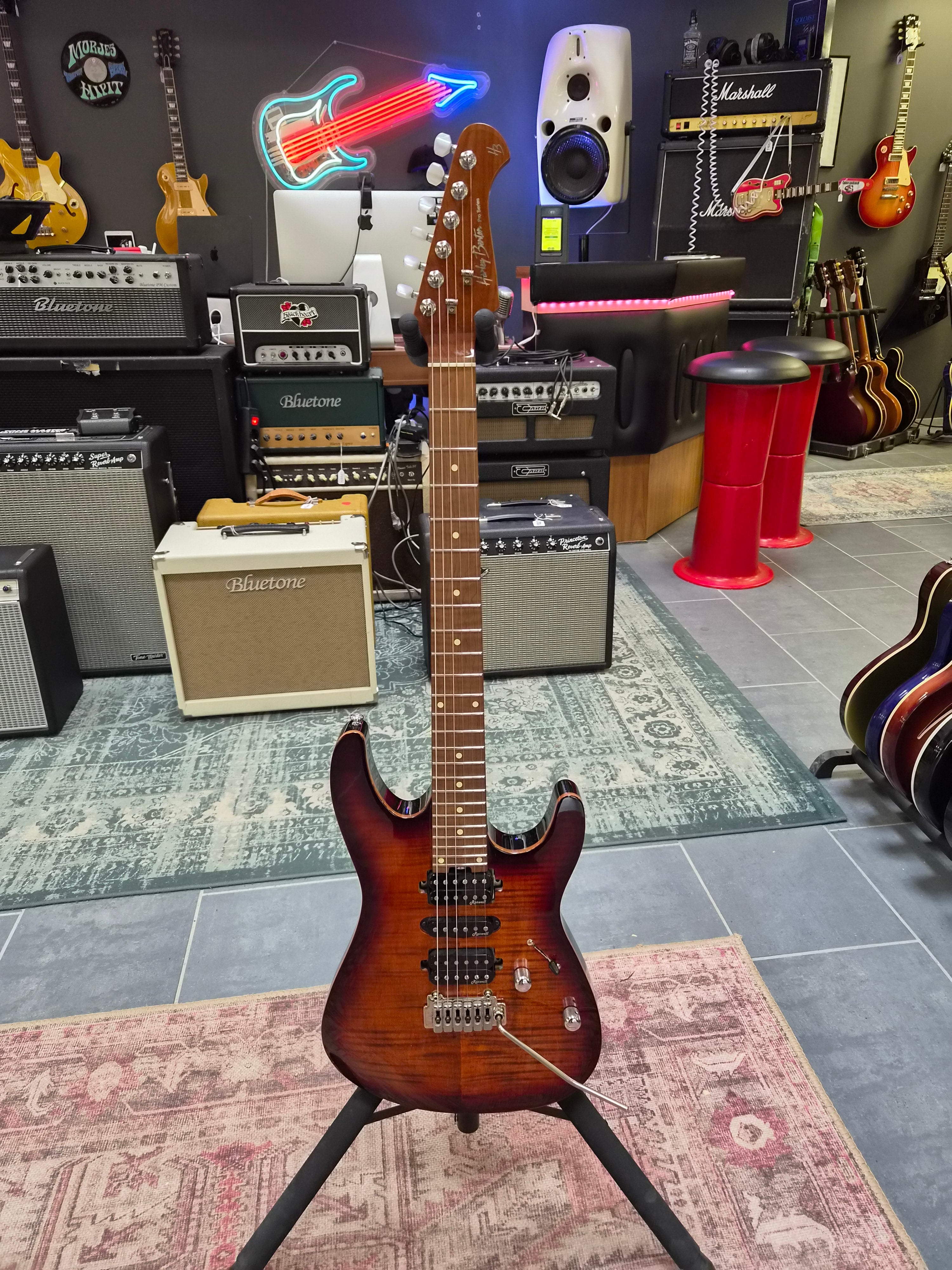 Harley Benton Fusion-III HSH Roasted FBB – Tonefest Guitar Gallery
