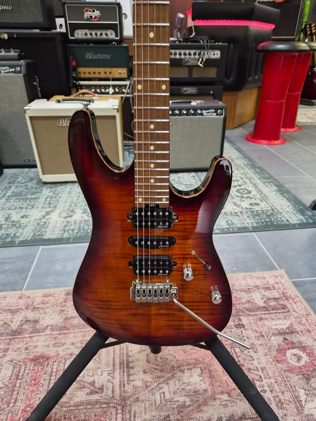 Harley Benton Fusion-III HSH Roasted FBB