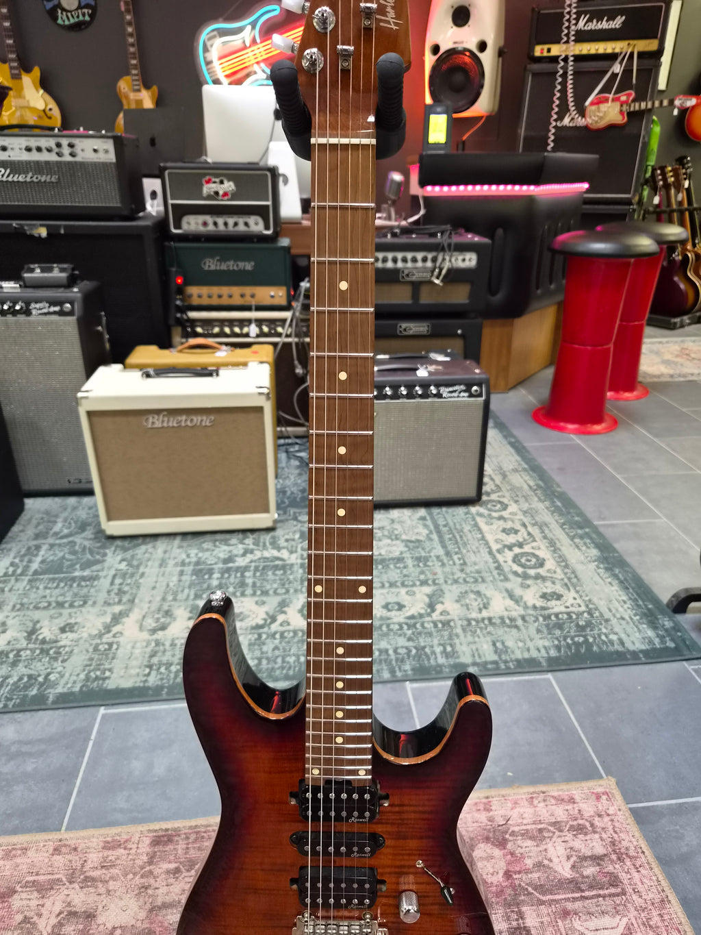 Harley Benton Fusion-III HSH Roasted FBB