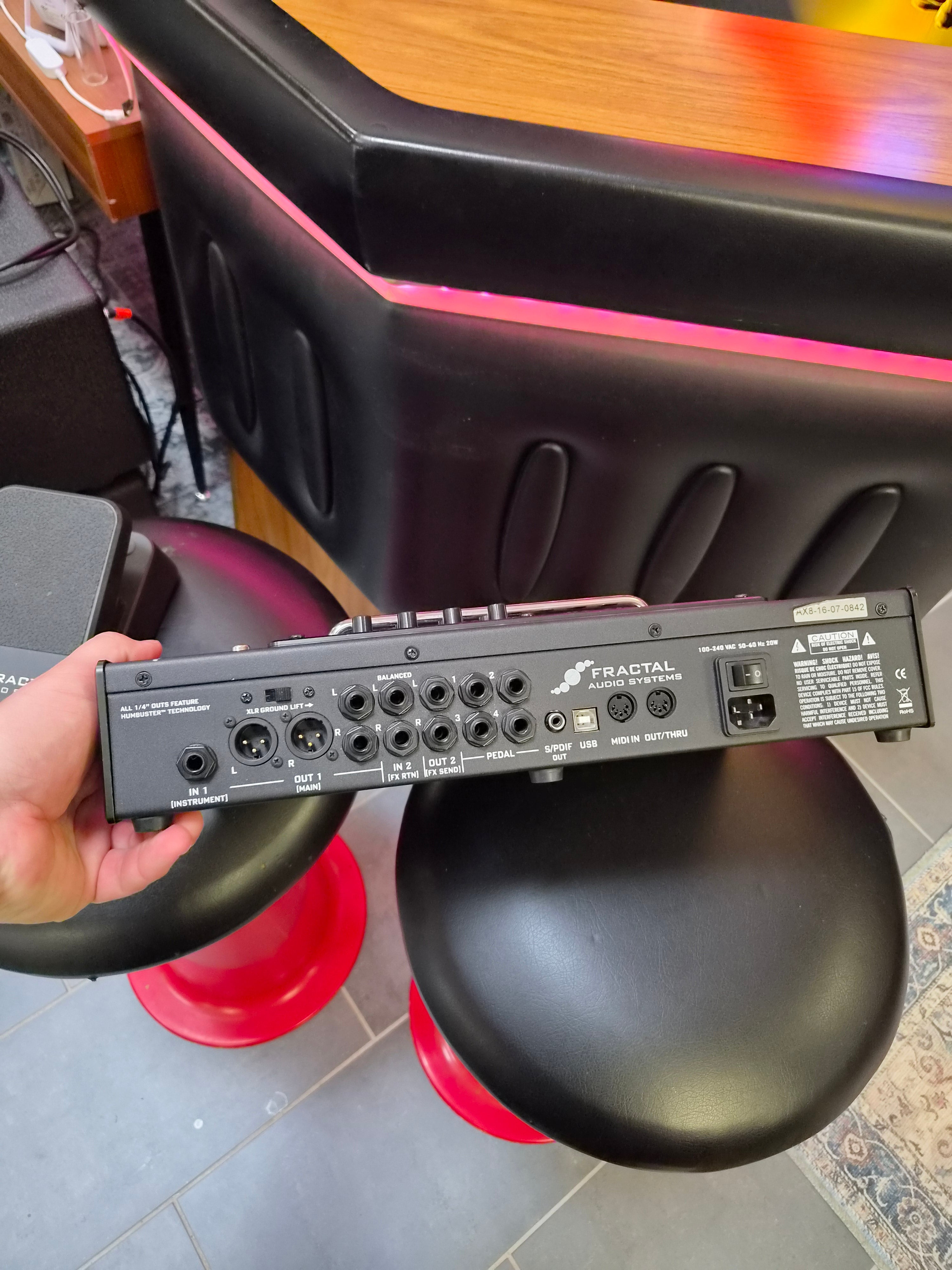 Fractal Audio AX8 ＋ EV-1 エクスプレッションペダルセット Fractal Audio Systems AX8 2016 w/ Fractal EV-1 Expression Pedal
