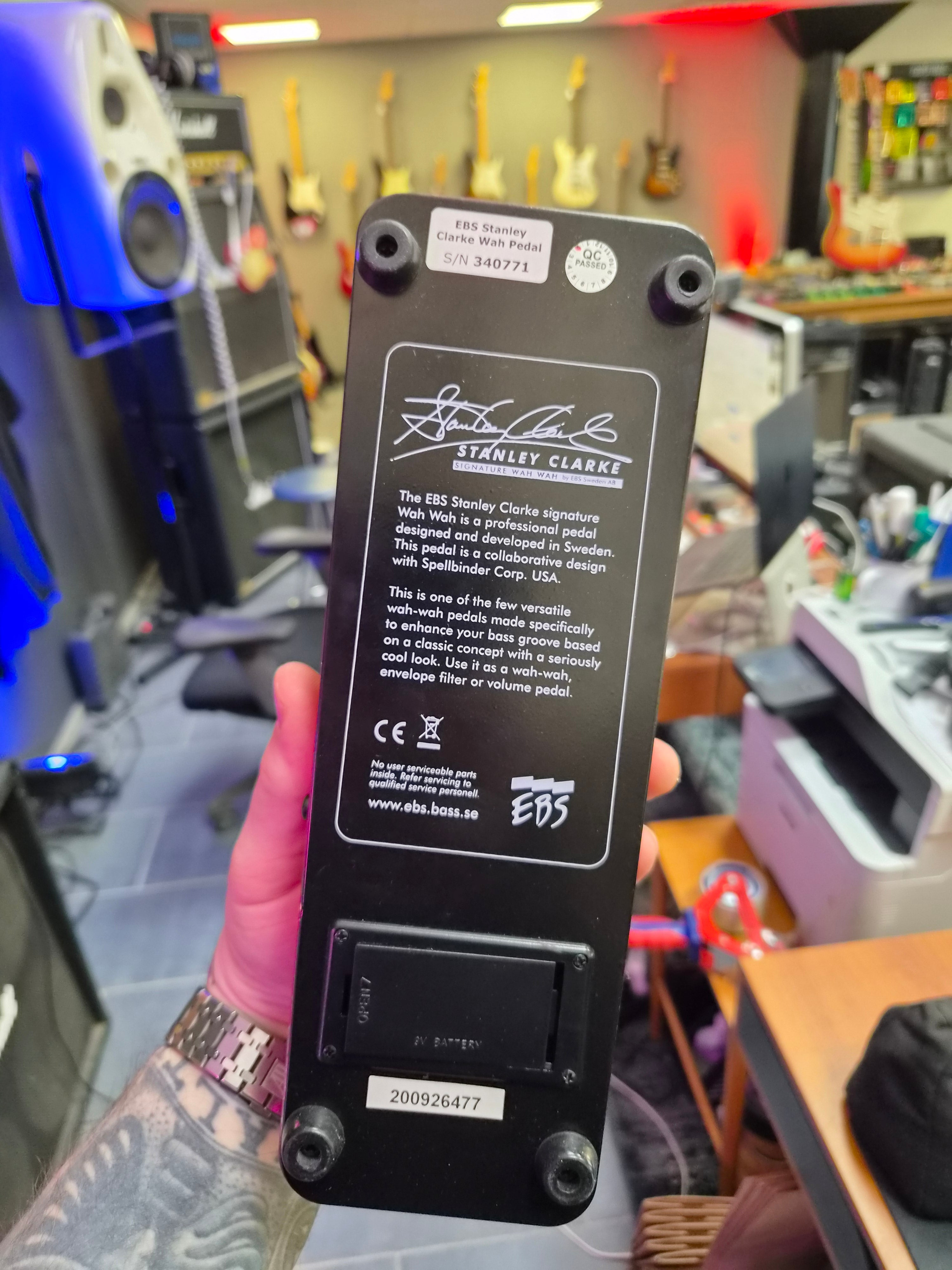 EBS Stanley Clarke Signature Wah