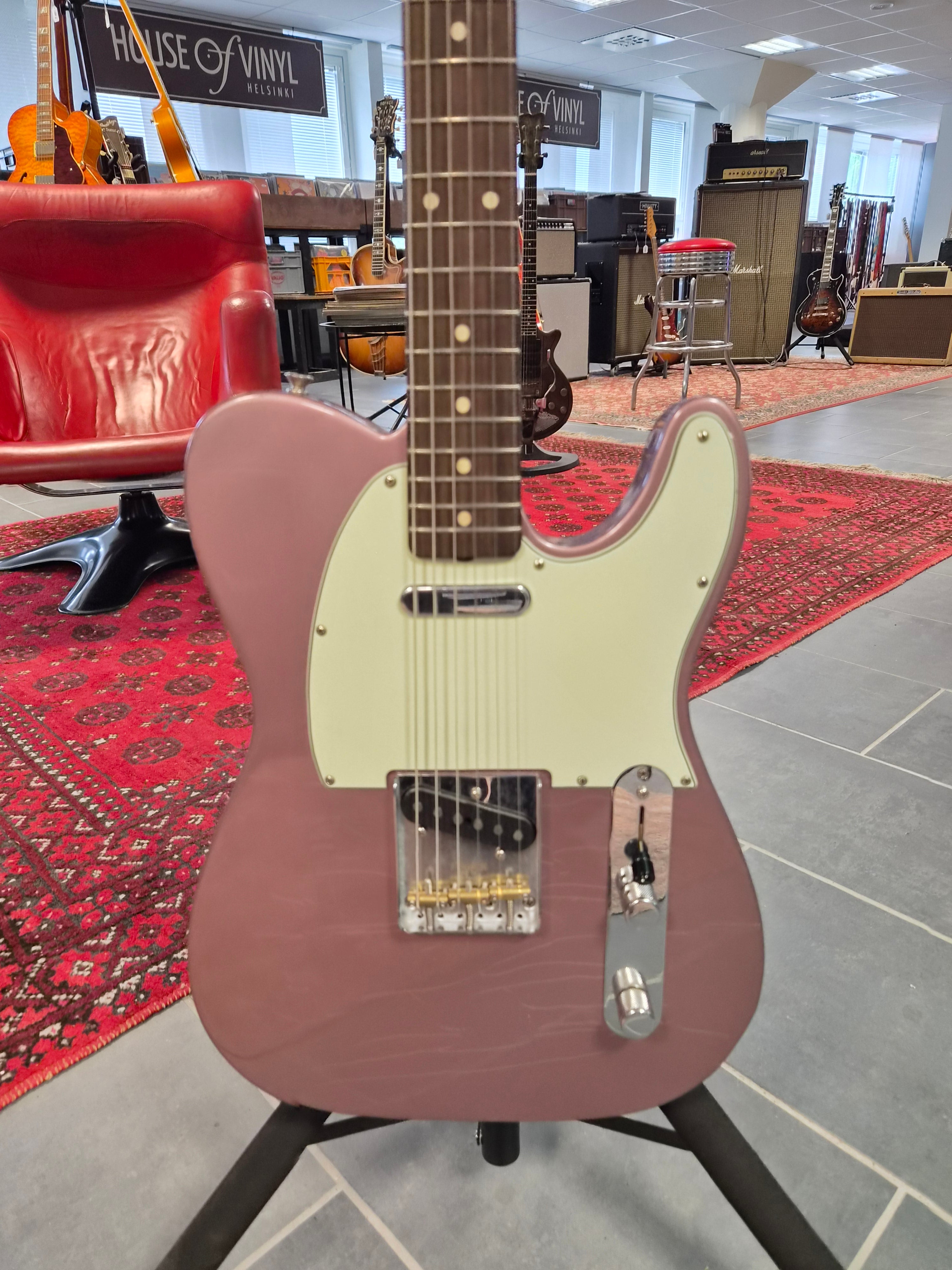 Fender Vintera II Road Worn '60s Telecaster Burgundy Mist Metallic 2025